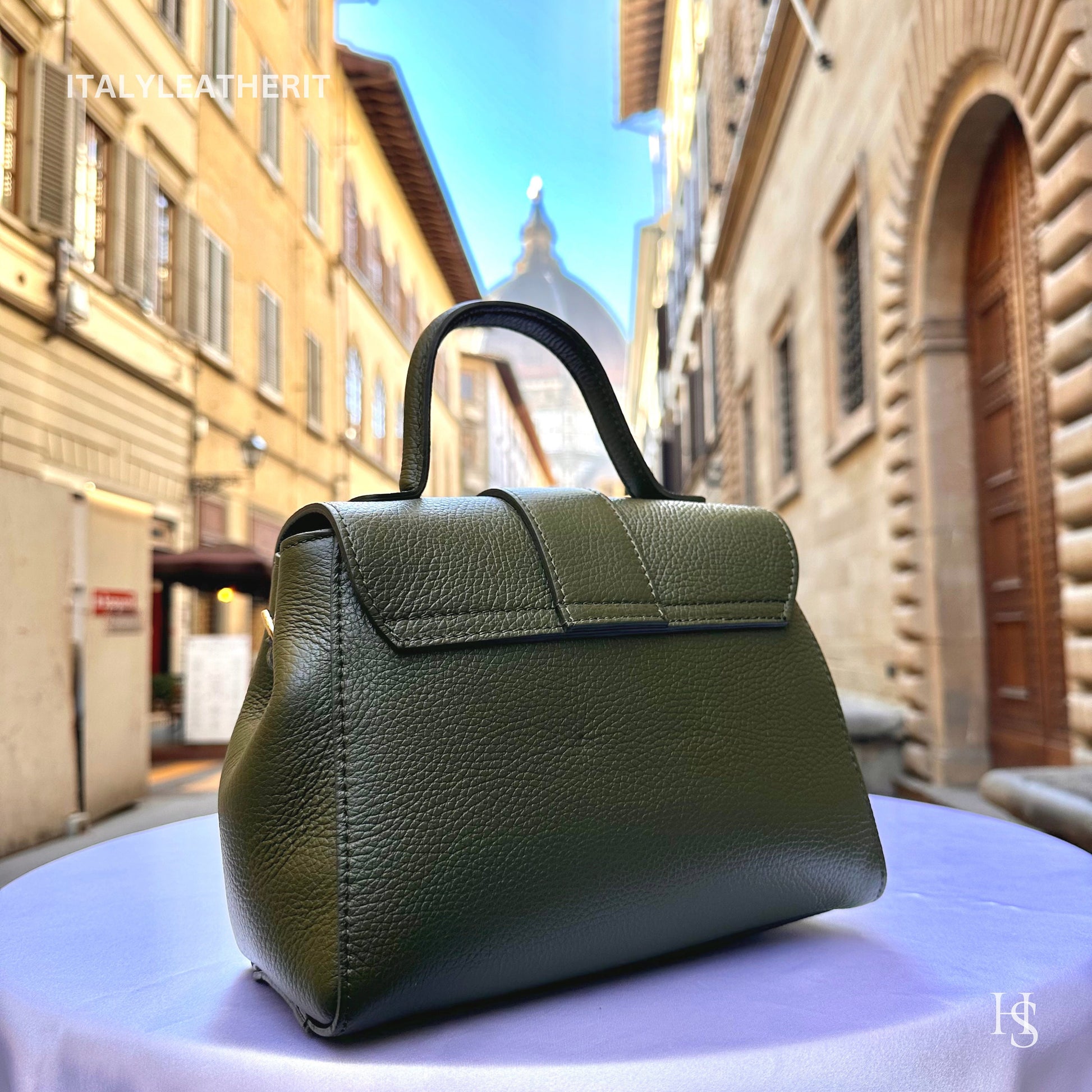 Italian Handmade Leather Bags For Women | Elegant Leather Tote From Florence | Perfect Gift for Her