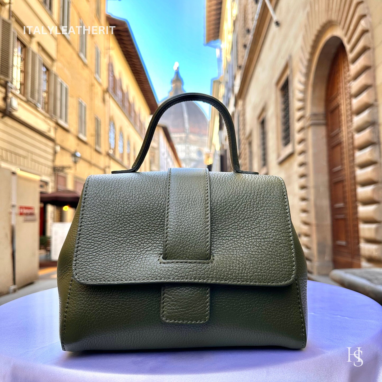 Italian Handmade Leather Bags For Women | Elegant Leather Tote From Florence | Perfect Gift for Her