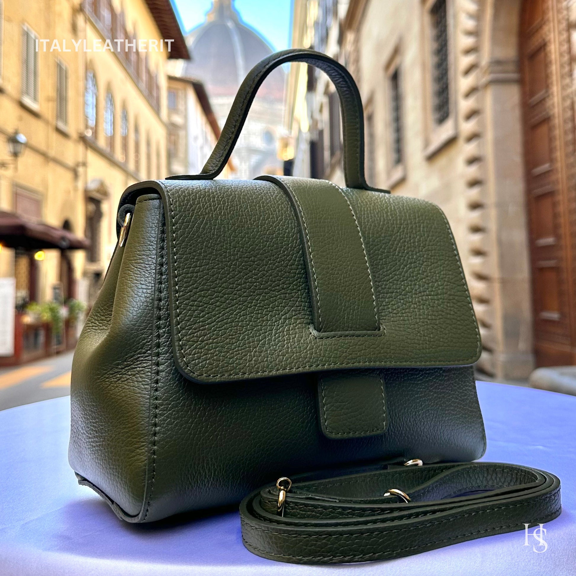 Italian Handmade Leather Bags For Women | Elegant Leather Tote From Florence | Perfect Gift for Her