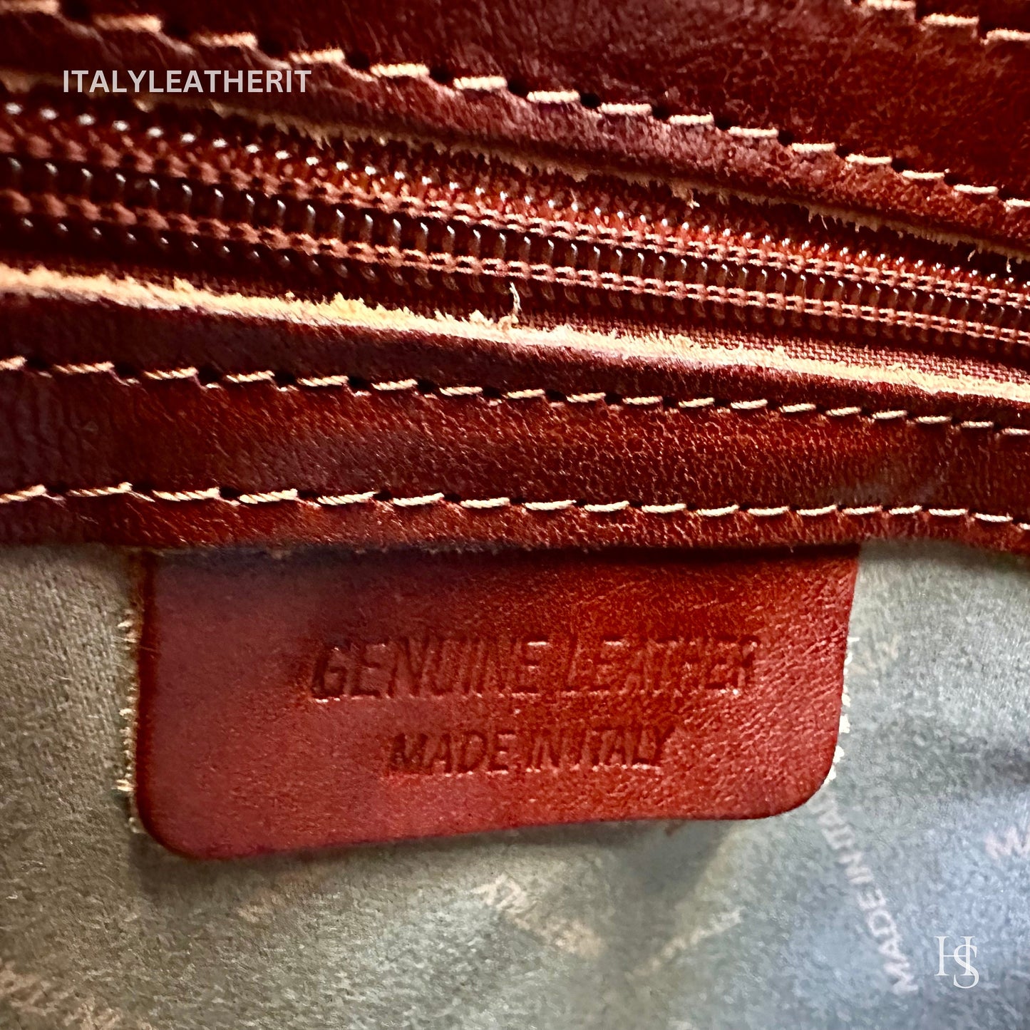 Italian Handmade Leather Bags For Women l l Elegant Leather Tote From Florence, Brown shoulder bag