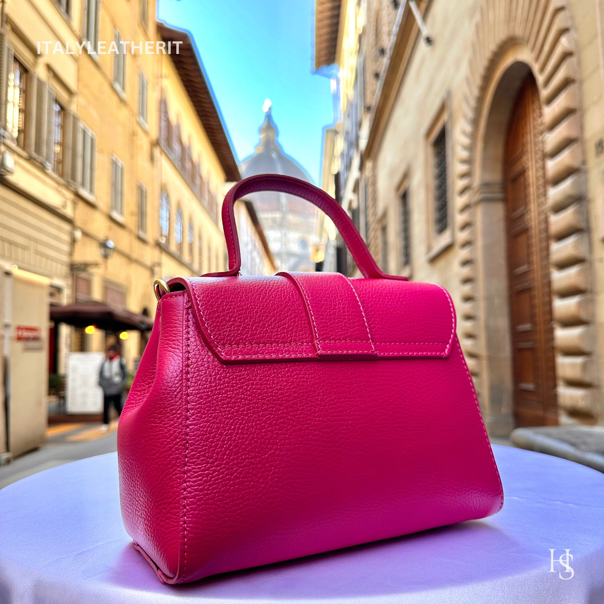 Italian Handmade Leather Bags For Women | Spacious & Stylish Florentine Tote (Made in Italy), Perfect Gift For Her