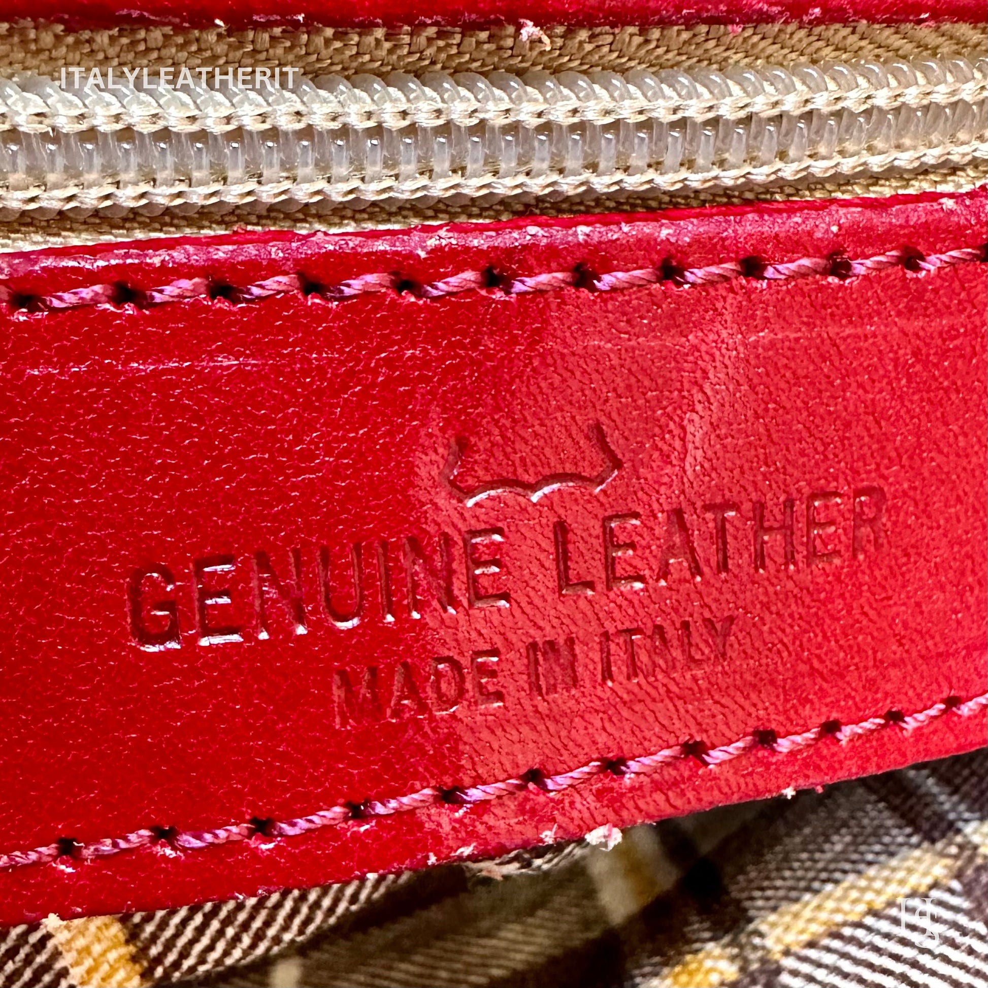 Italian Handmade Leather Bags For Woman l l Elegant Leather Tote From Florence, Red leather tote