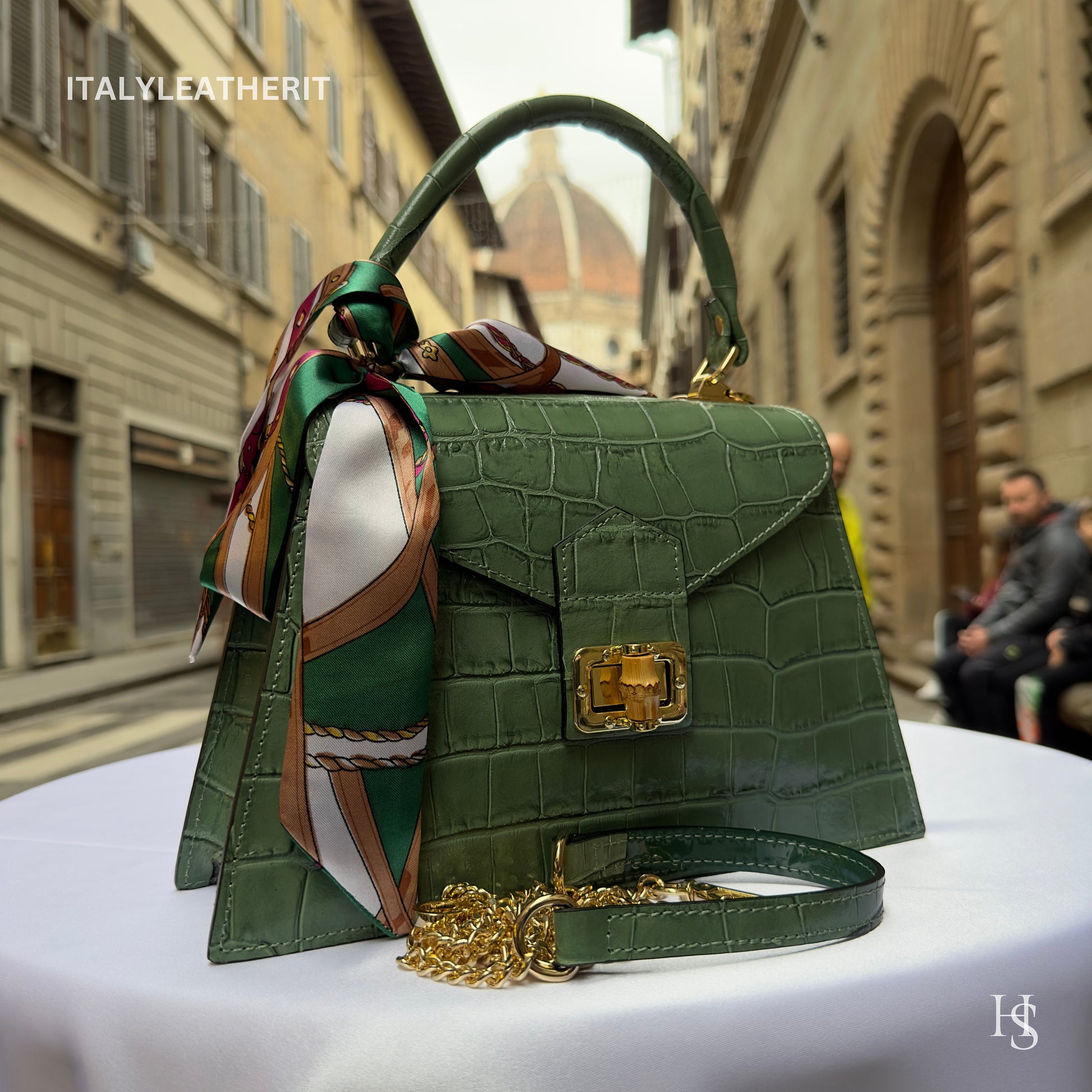 Italian Handmade Leather Bags For Woman l l Elegant Leather Tote From Florence || Made in Italy, Premium Purse