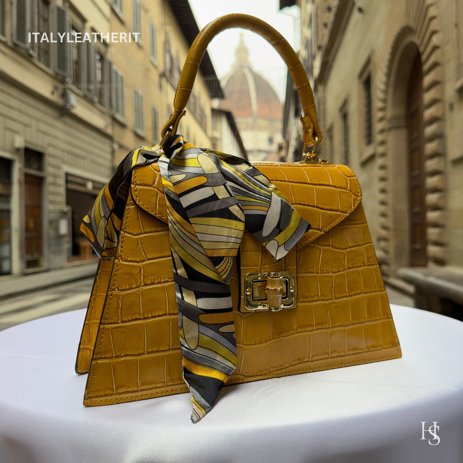 Italian Handmade Leather Bags For Women l l Elegant Leather Tote From Florence, Made in Italy, top hand leather bag