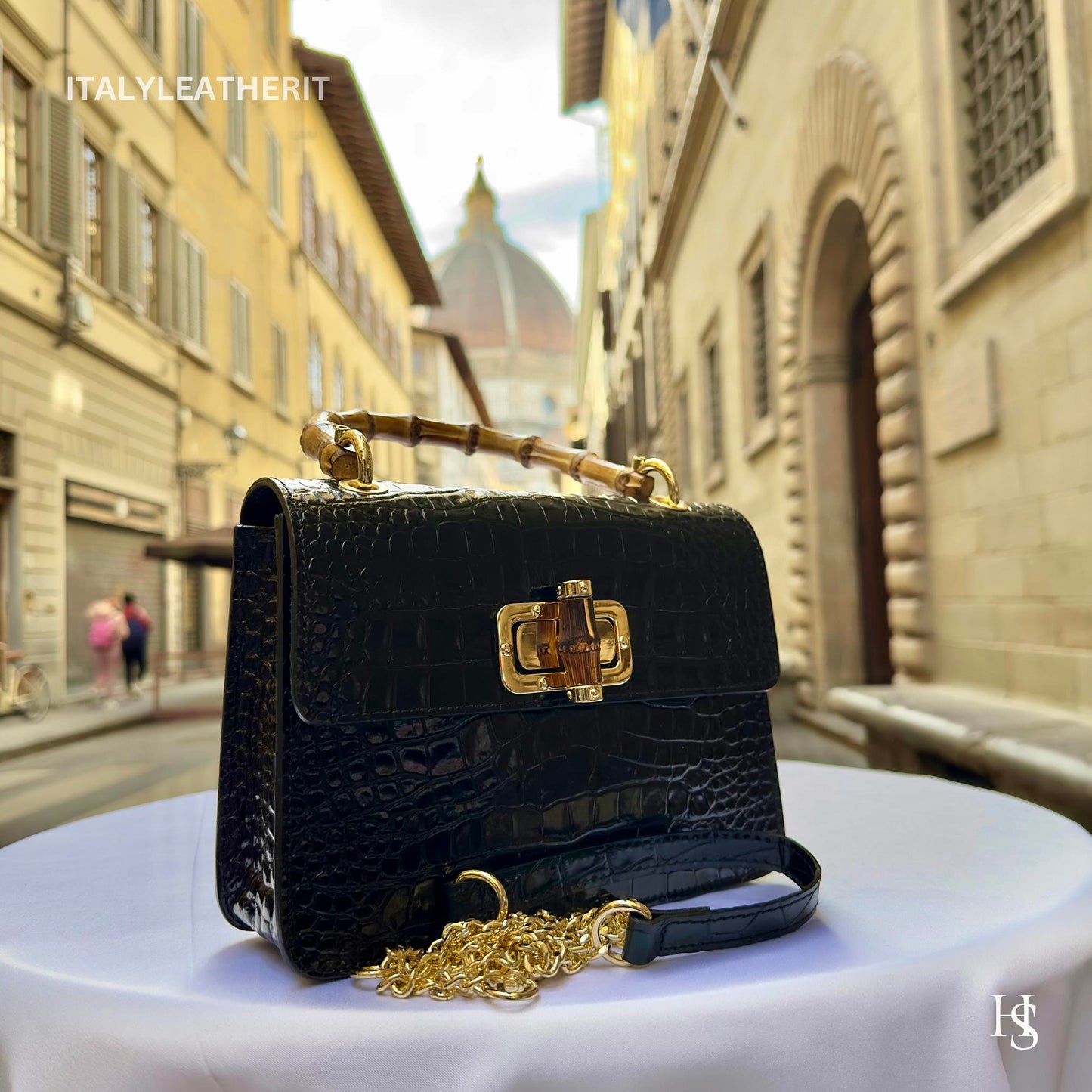 Italian Handmade Leather Bags For Woman l l Elegant Leather Tote From Florence