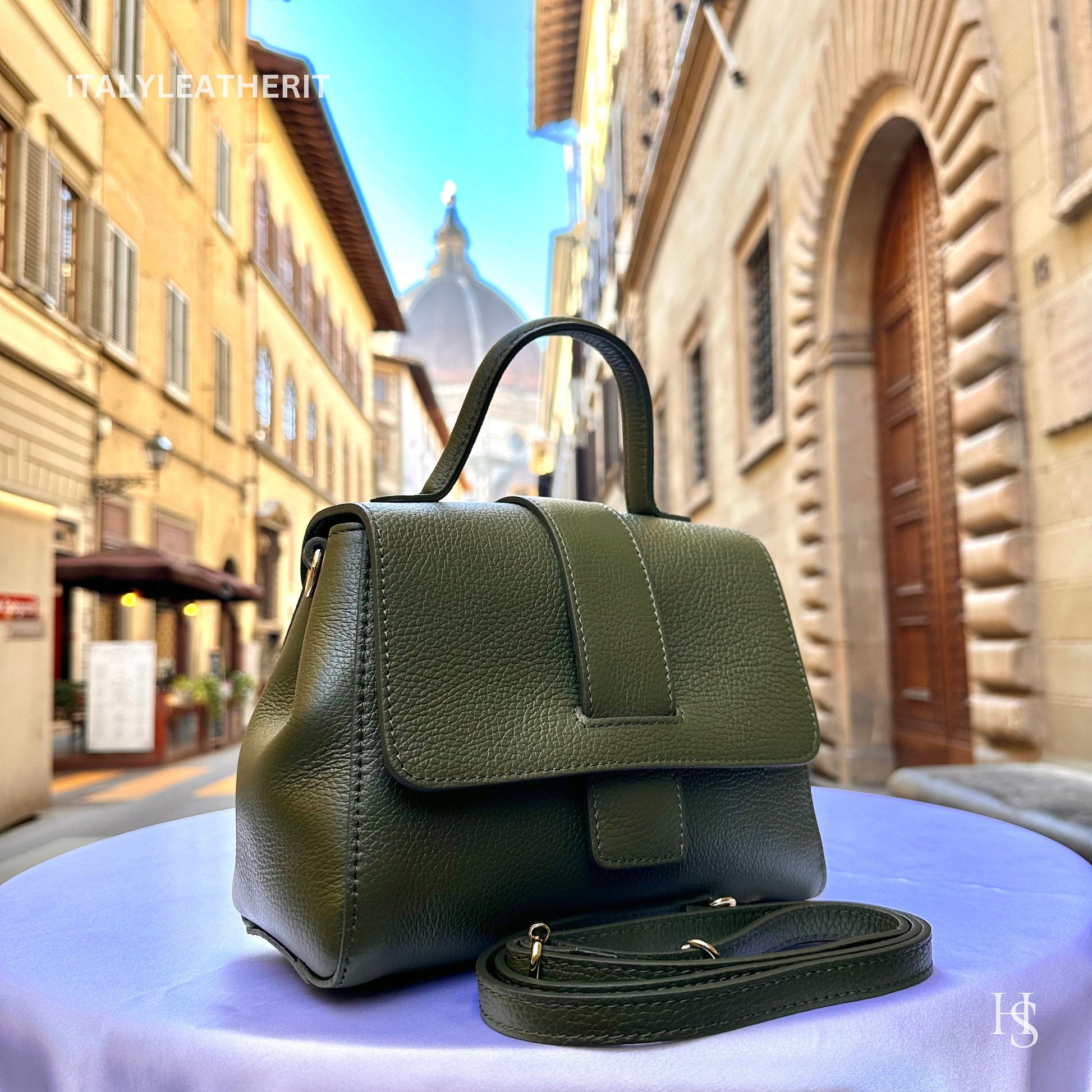 Italian Handmade Leather Bags For Women | Elegant Leather Tote From Florence | Perfect Gift for Her