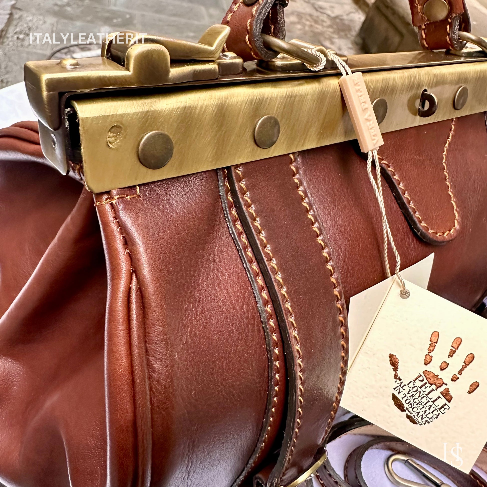 Italian Handmade Leather Doctor Bags | Medical Bag Purses | Made In Florence, Italy, doctor bag