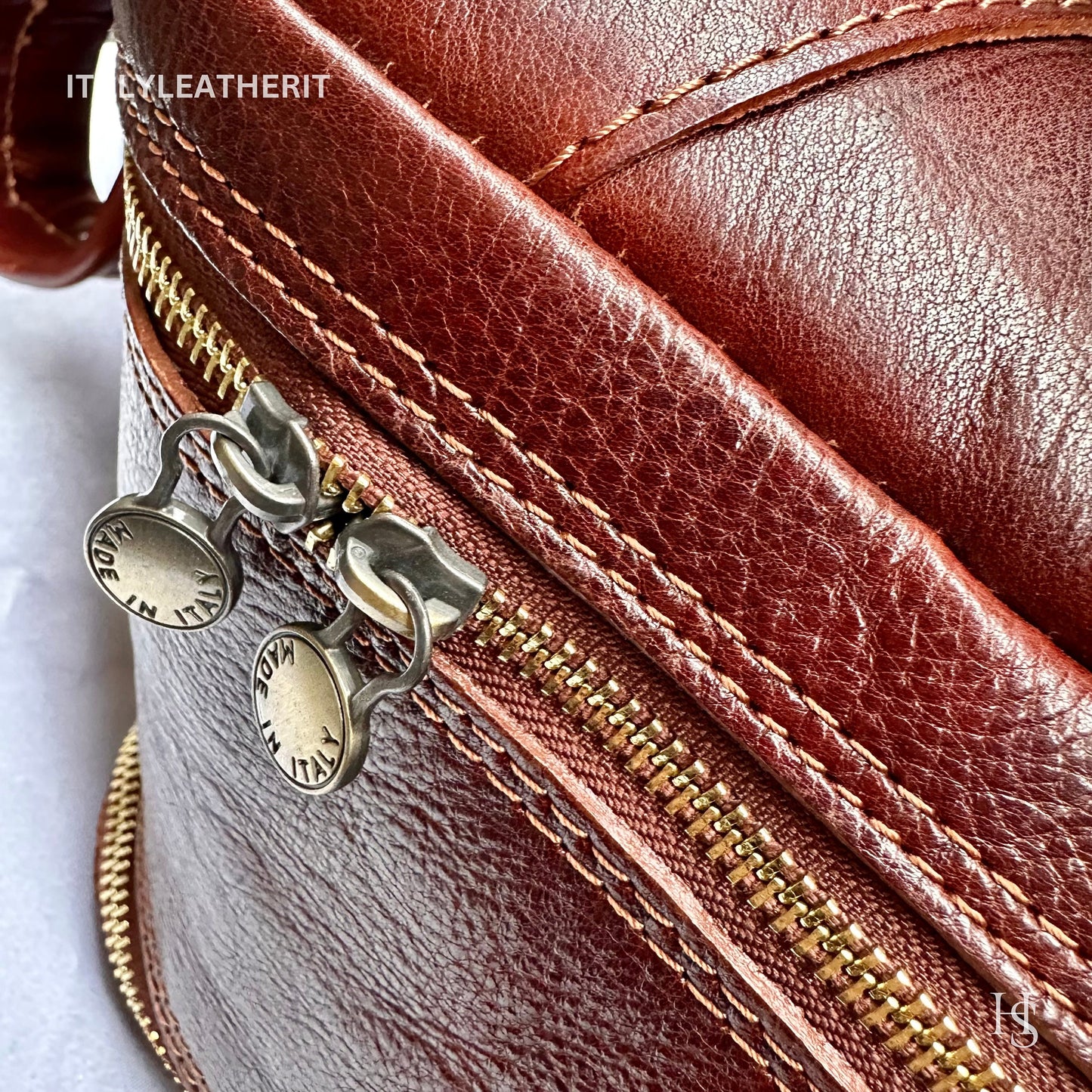 Italian Handmade Leather Backpack Unisex ll Genuine Leather Made In Italy Florence, backpack for men and women