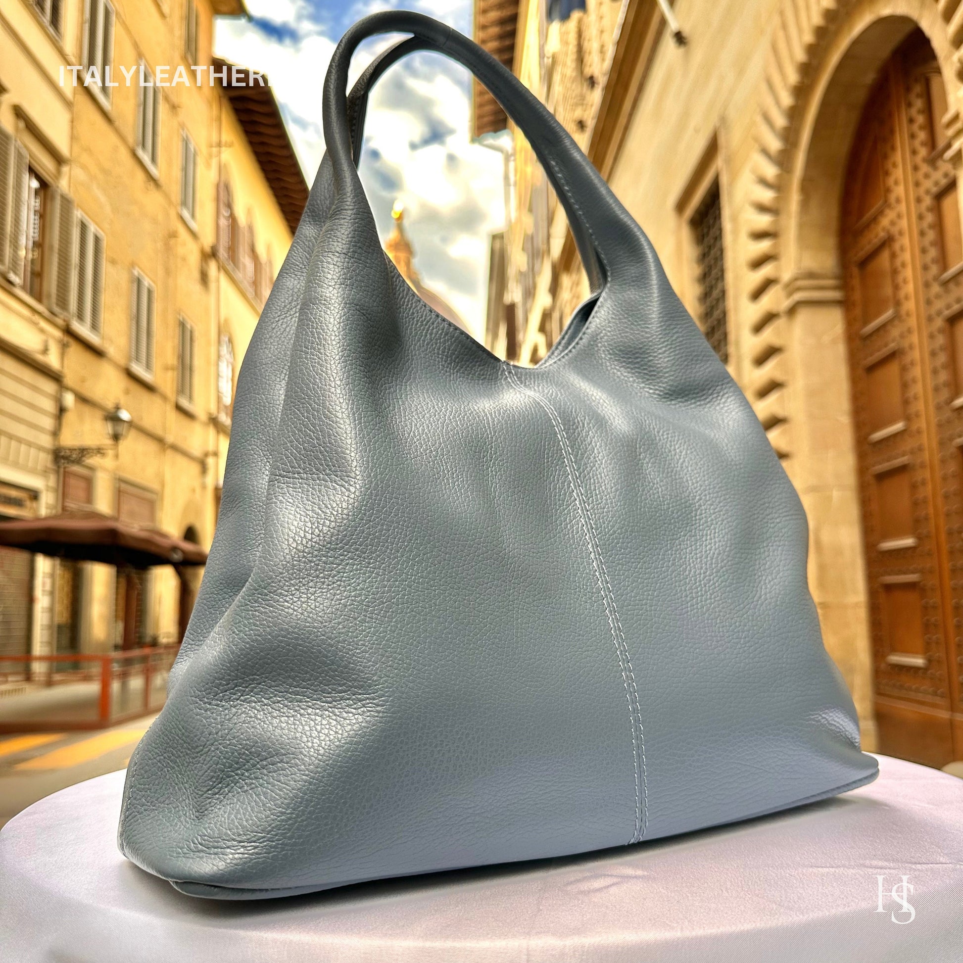 Italian Handmade Soft Leather Bags For Women l Soft Leather From Florence l Made In Italy, shoulder bag