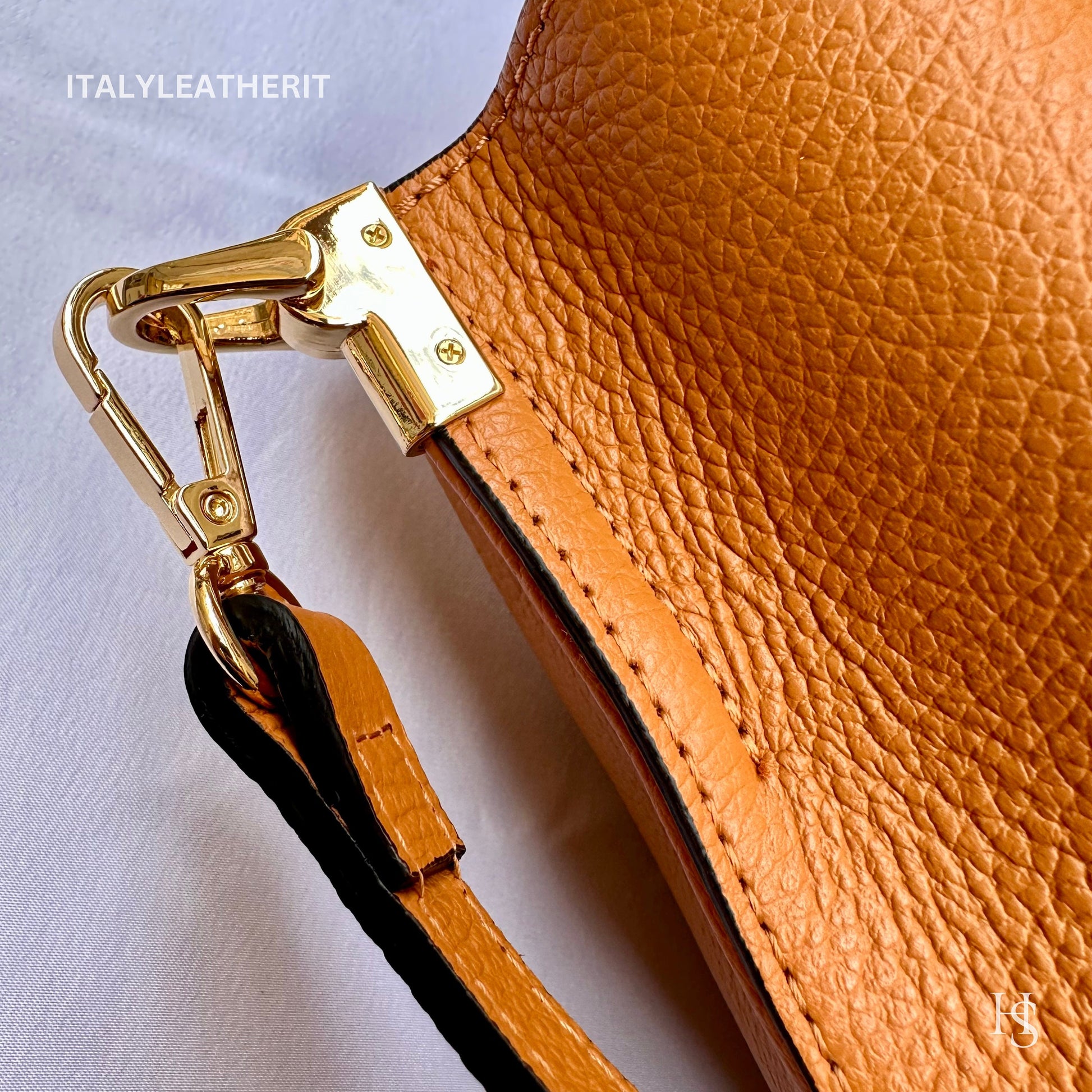 Italian Handmade Leather Bags For Woman l l Elegant Leather Tote From Florence || Made in Italy, Bucket bag