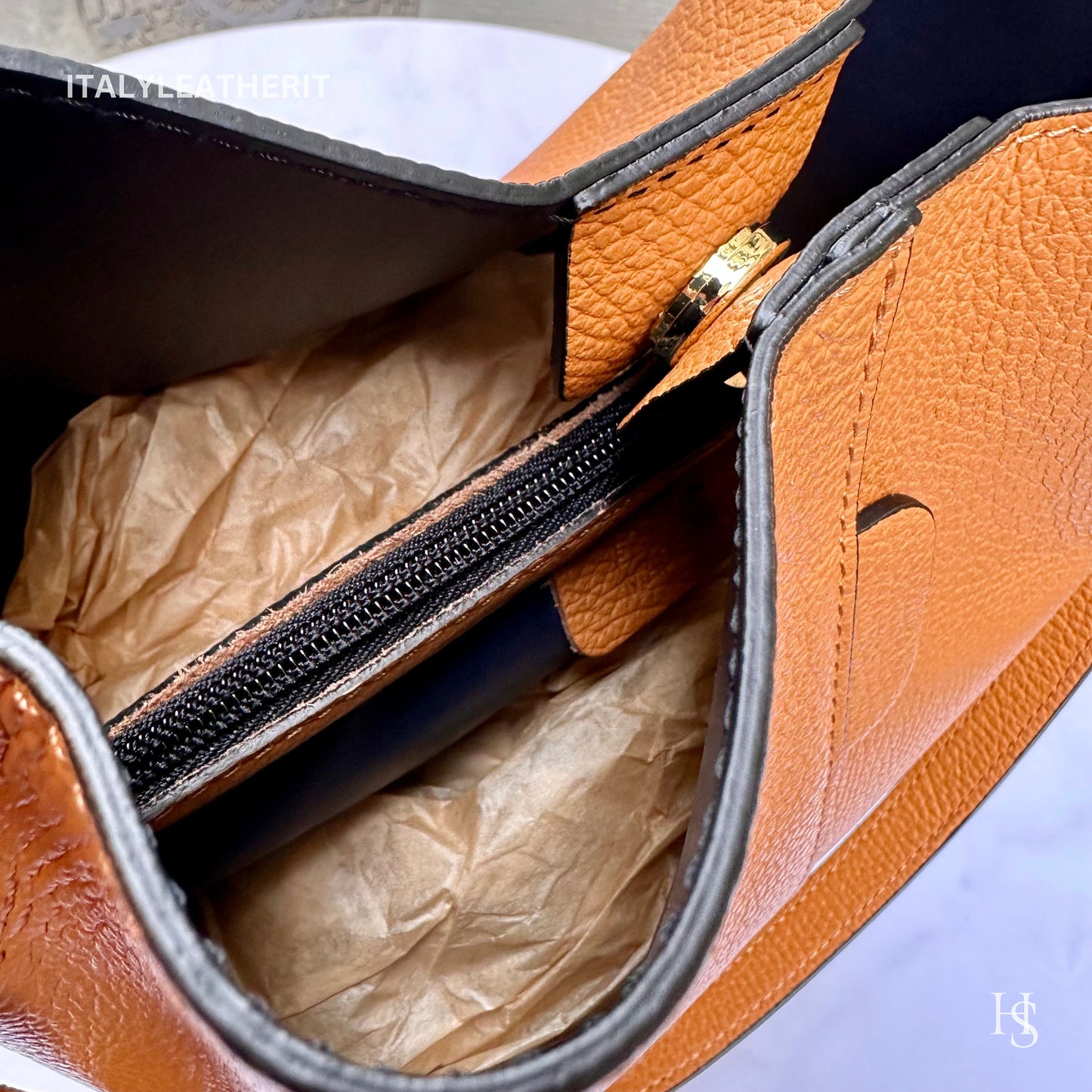 Italian Handmade Leather Bags For Woman l l Elegant Leather Tote From Florence || Made in Italy, Bucket bag
