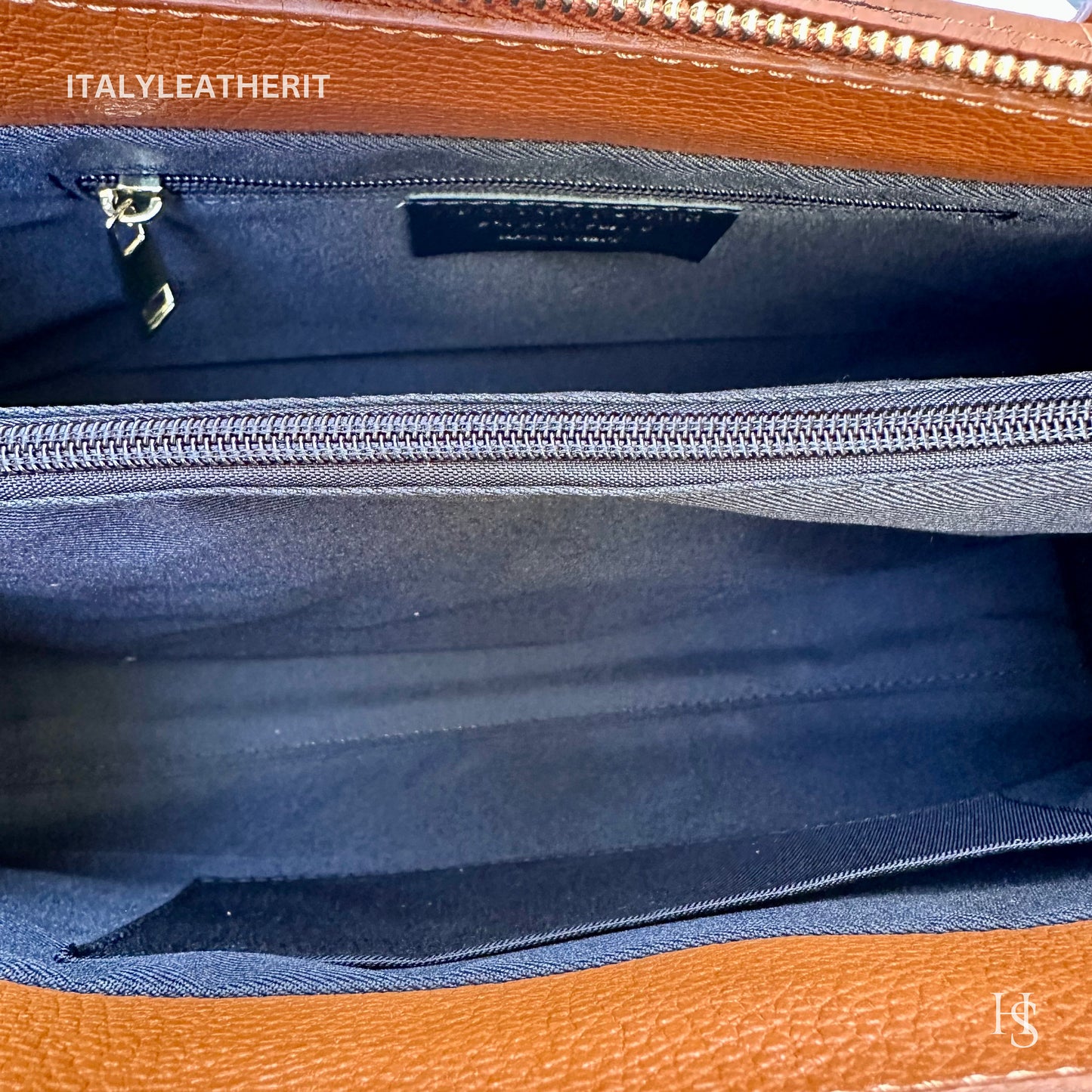 Italian Handmade Leather Bags for Women | Elegant Tote & Purse from Florence, made in Italy, Brown Leather tote