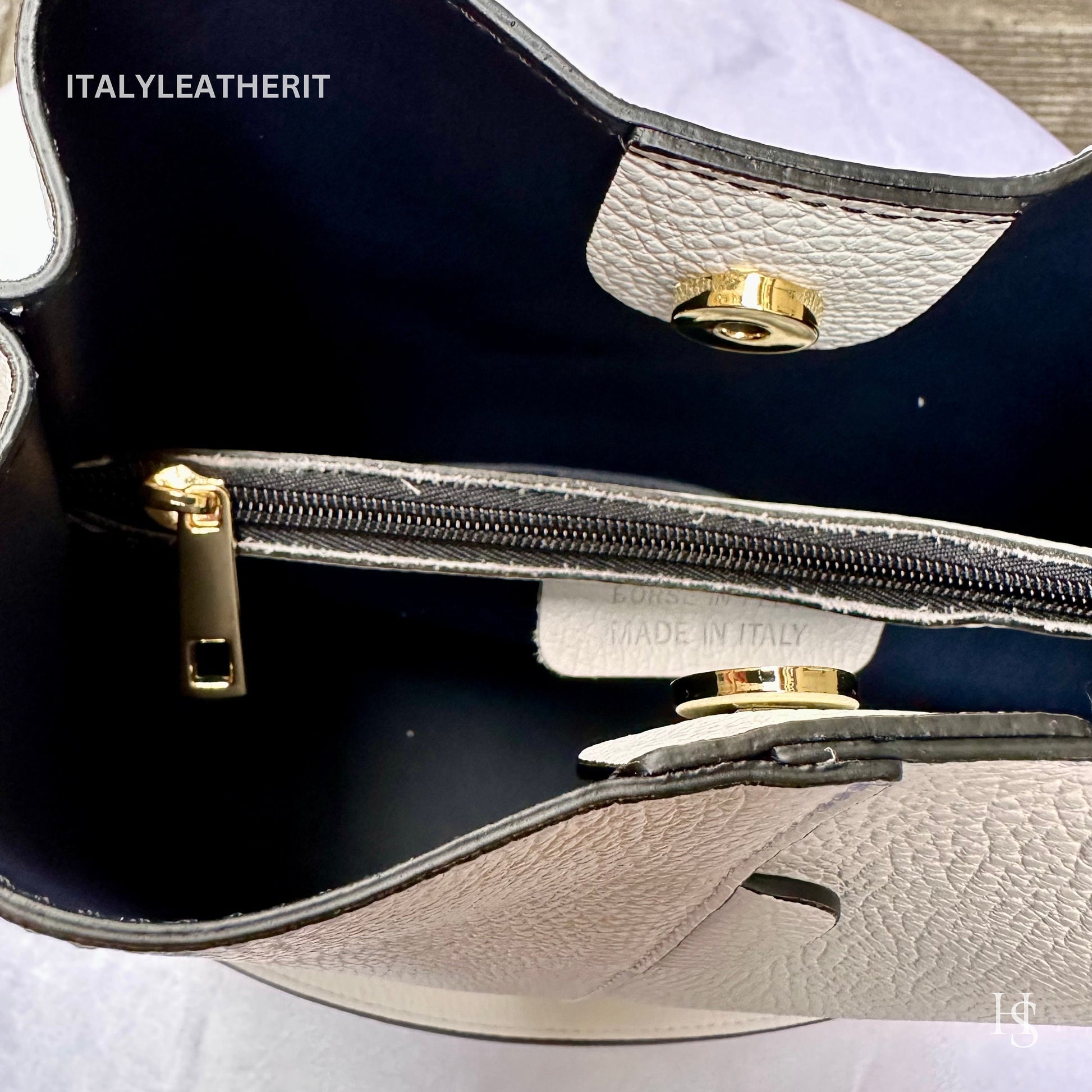 Italian Handmade Leather Bags For Woman l l Elegant Leather Tote From Florence || Made in Italy, Bucket bag