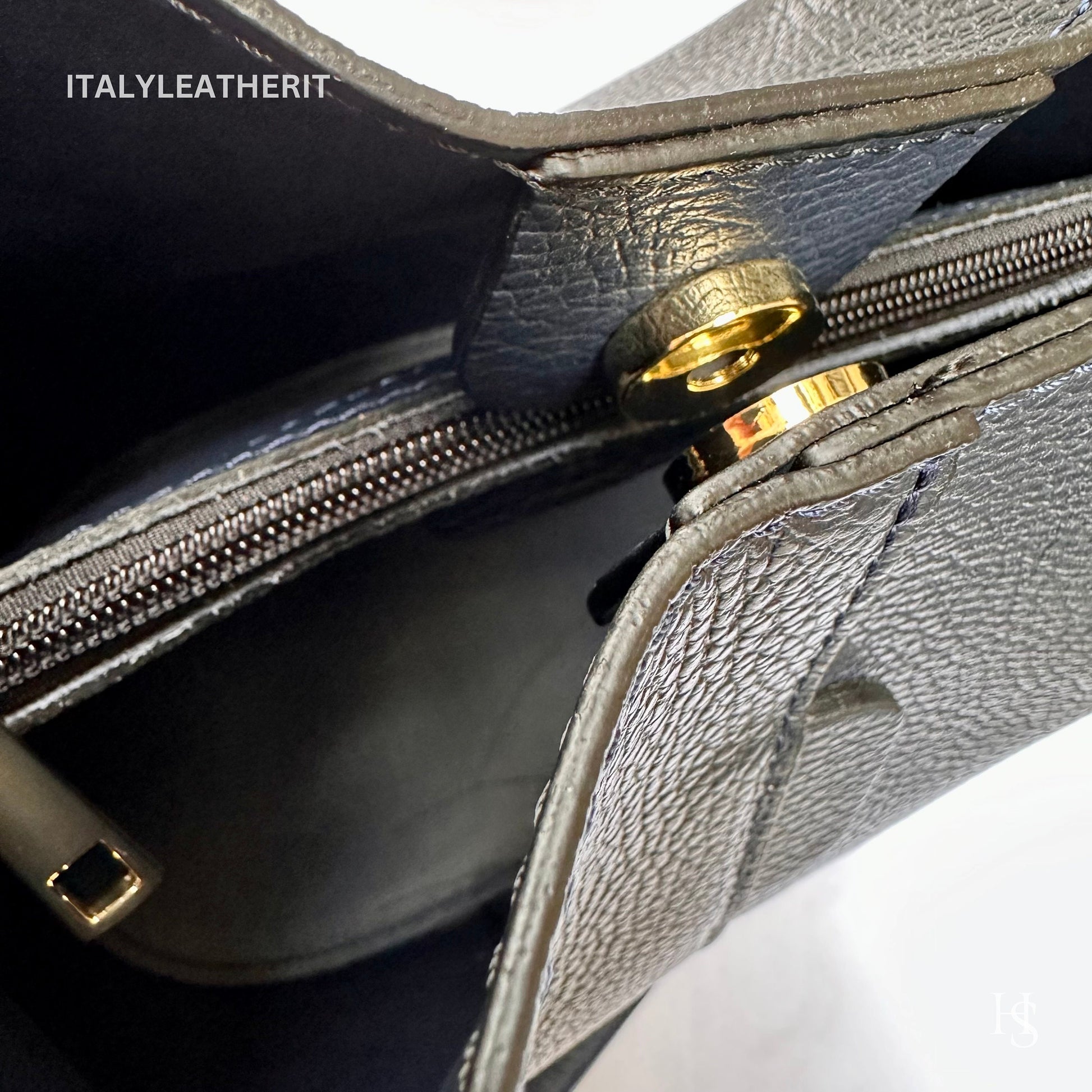 Italian Handmade Leather Bags For Women l Elegant Leather Tote From Florence | Made in Italy, Bucket bag