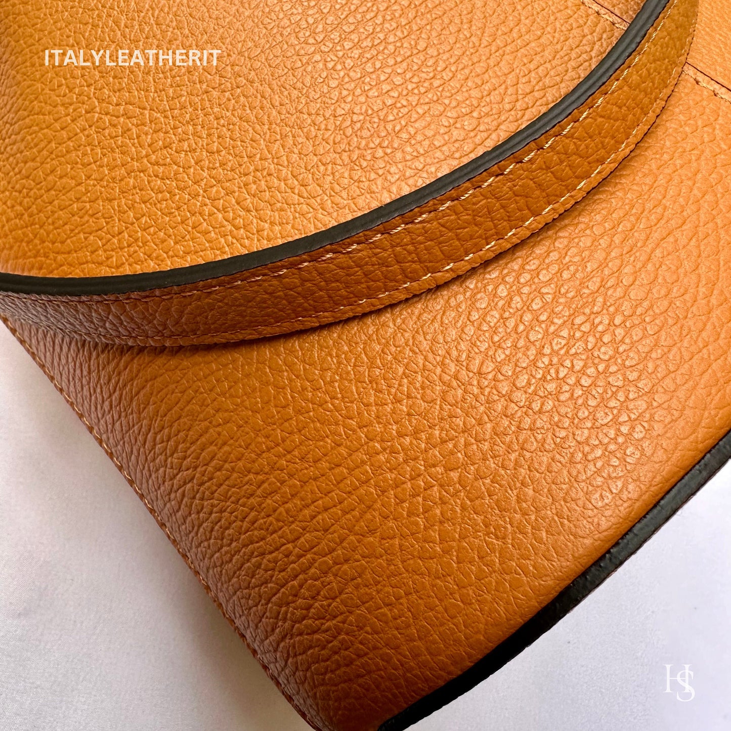 Italian Handmade Leather Bags For Woman l l Elegant Leather Tote From Florence || Made in Italy, Bucket bag