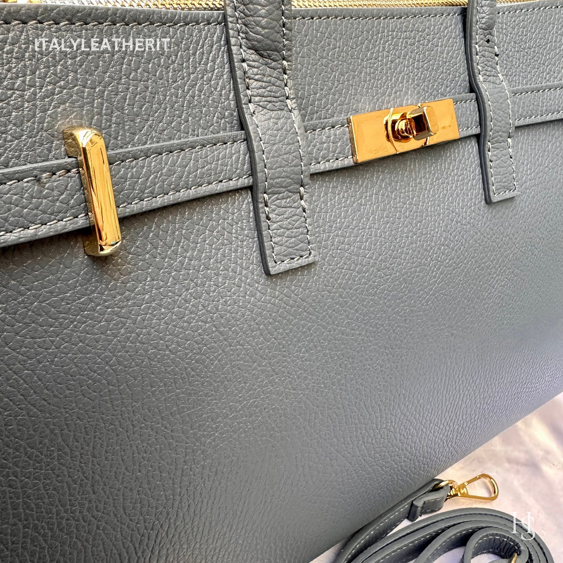 Italian Handmade Leather Bags for Women | Elegant Tote & Purse from Florence, Elegant tote , gold hardware bag