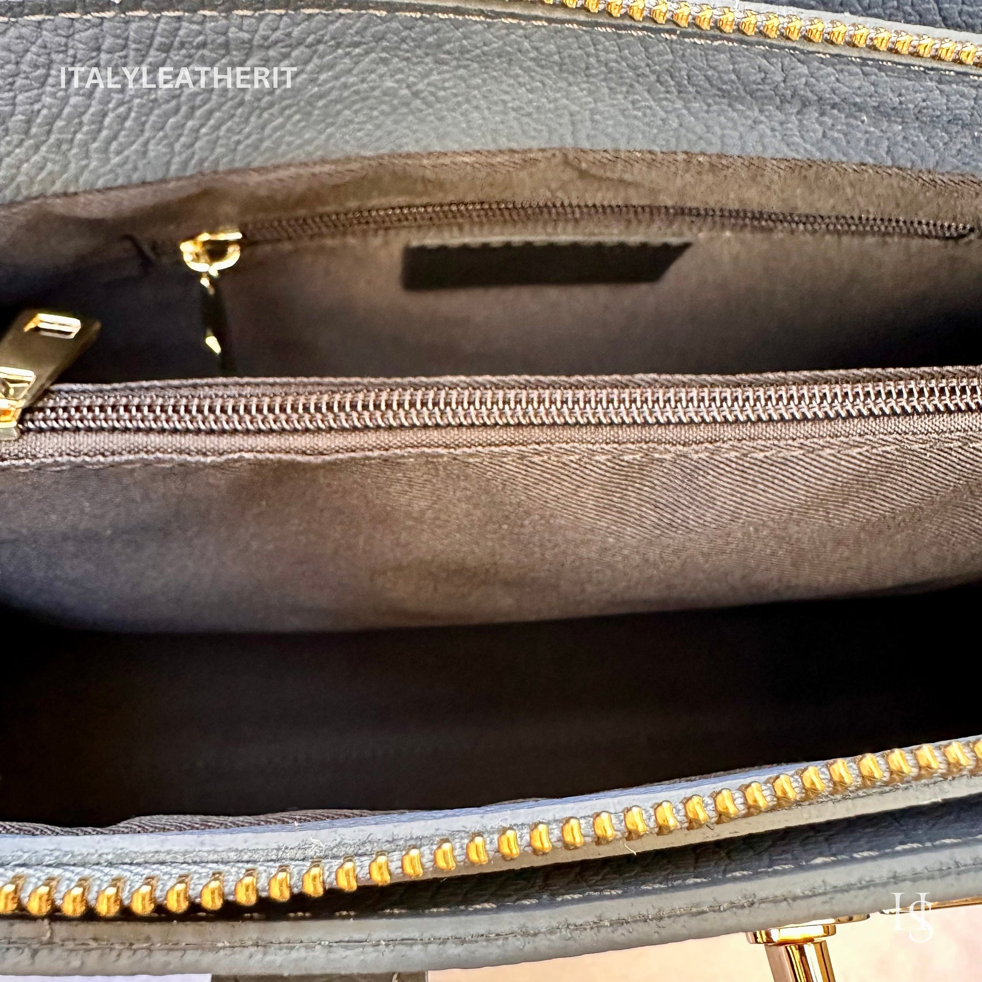 Italian Handmade Leather Bags for Women | Elegant Tote & Purse from Florence, Elegant tote , gold hardware bag