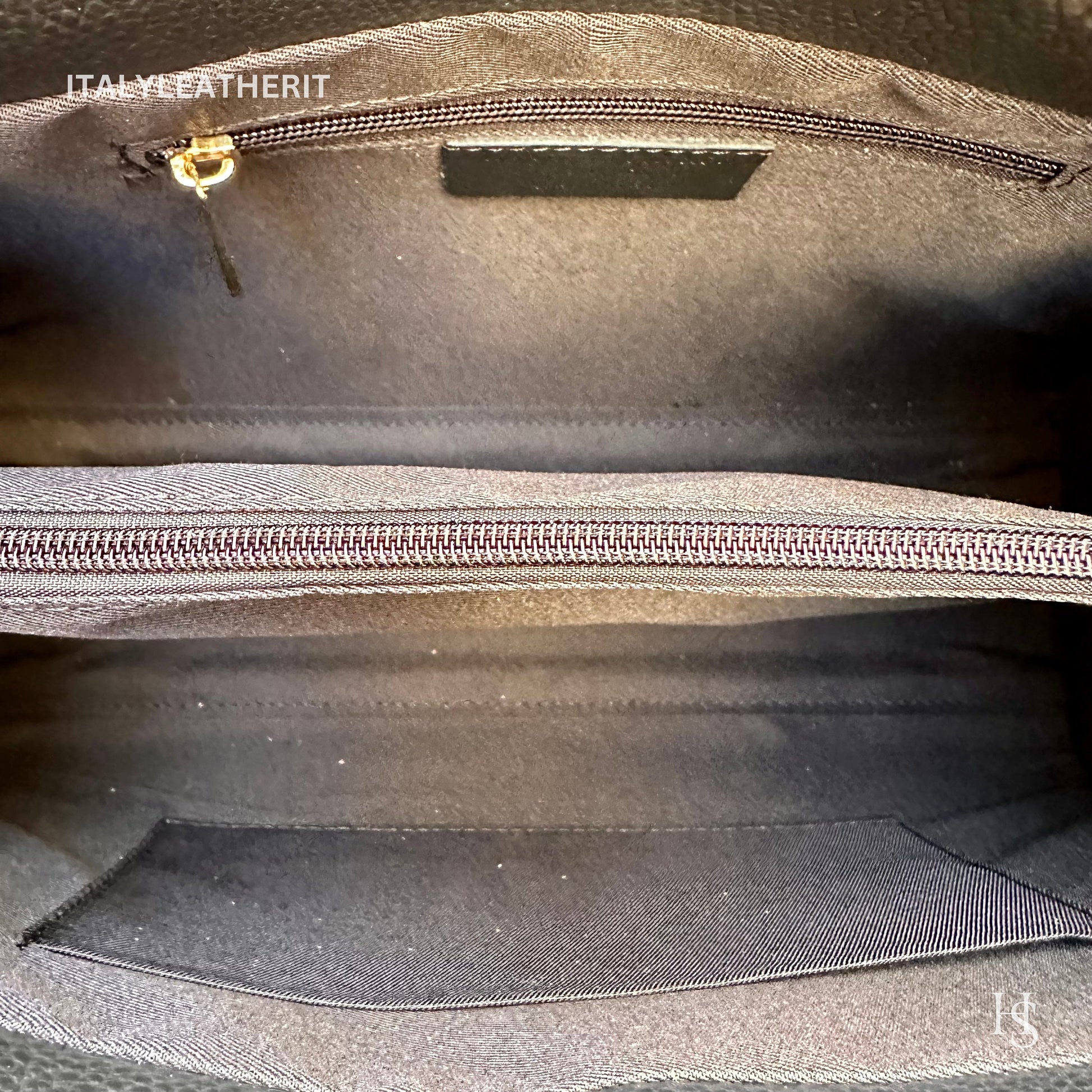 Italian Handmade Leather Bags for Women | Elegant Tote & Purse from Florence, made in Italy, Black Leather bag