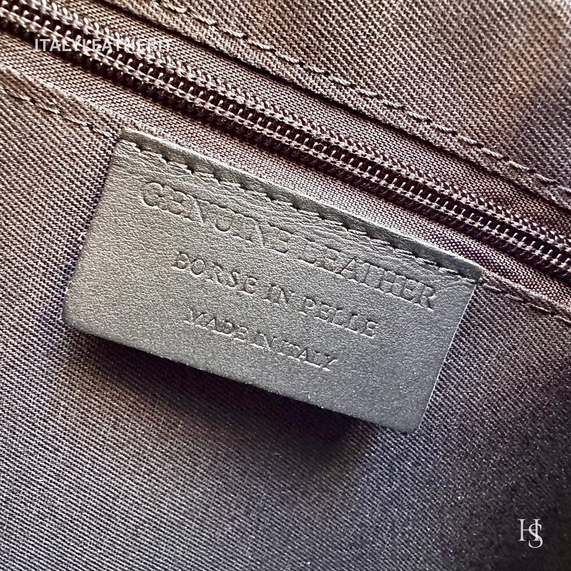 Italian Handmade Leather Bags for Women | Elegant Tote & Purse from Florence, made in Italy, Black Leather bag
