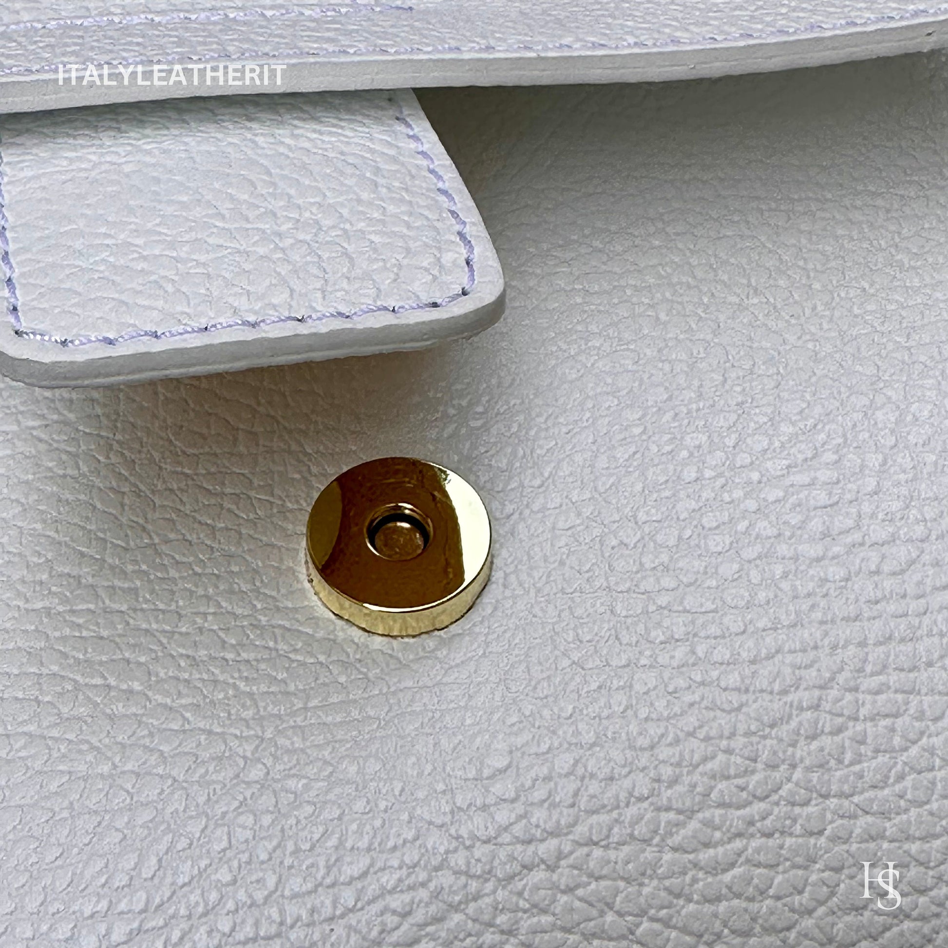Italian Handmade Leather Bags For Women | Elegant White Leather Tote From Florence | Expertly Handcrafted in Italy