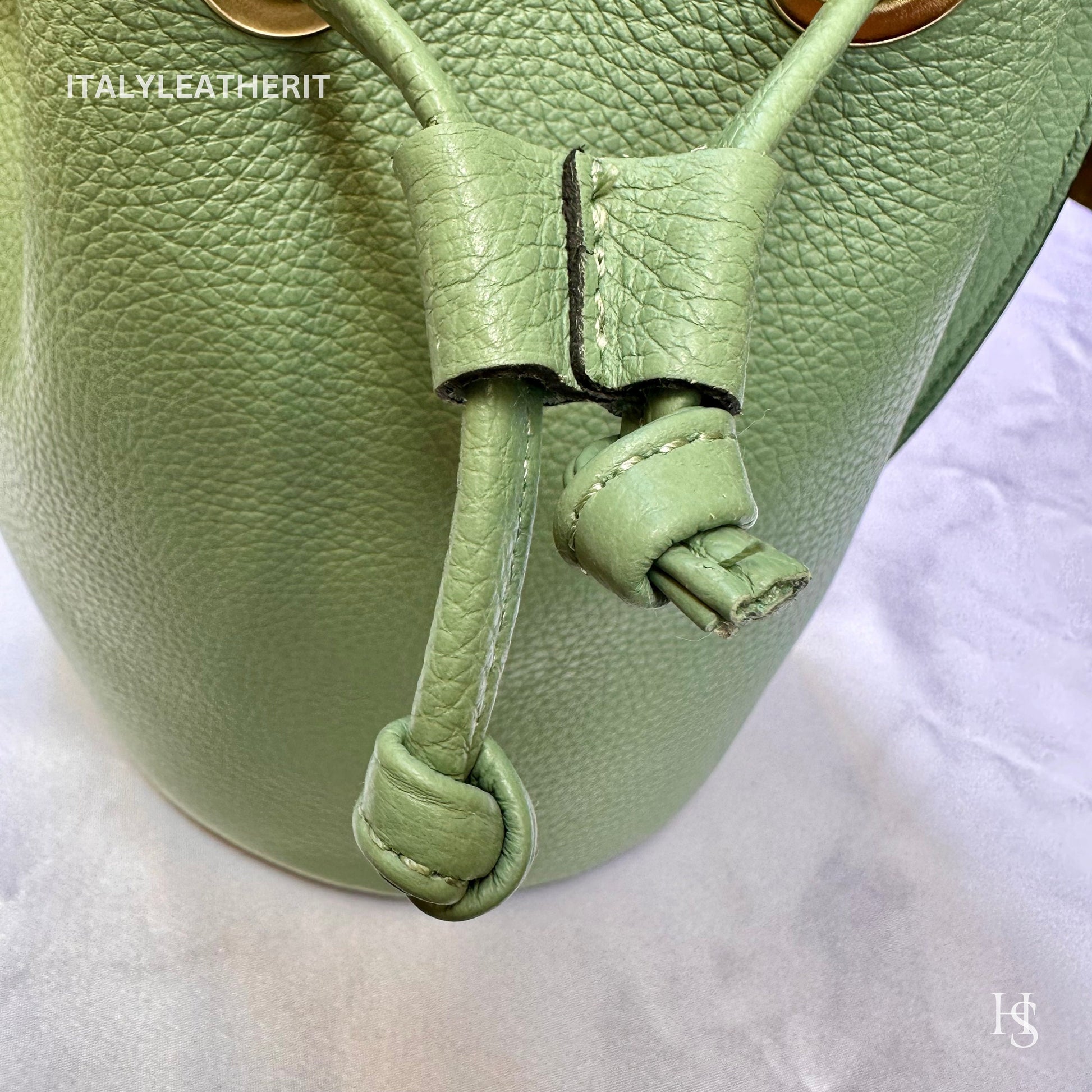 Italian Handmade Leather Bags For Women l l Elegant Leather Tote From Florence, Bucket bag,