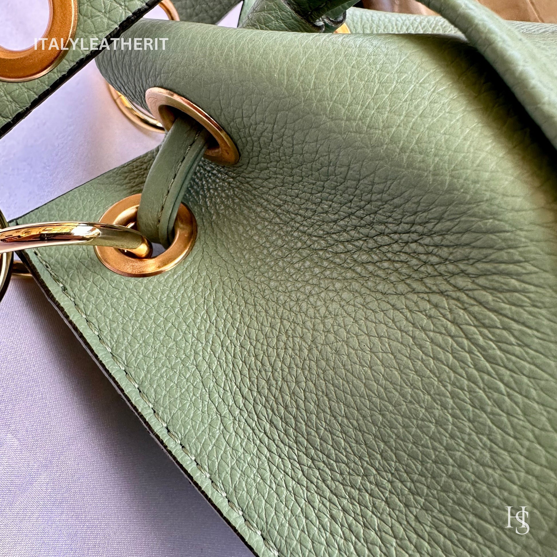 Italian Handmade Leather Bags For Women l l Elegant Leather Tote From Florence, Bucket bag,