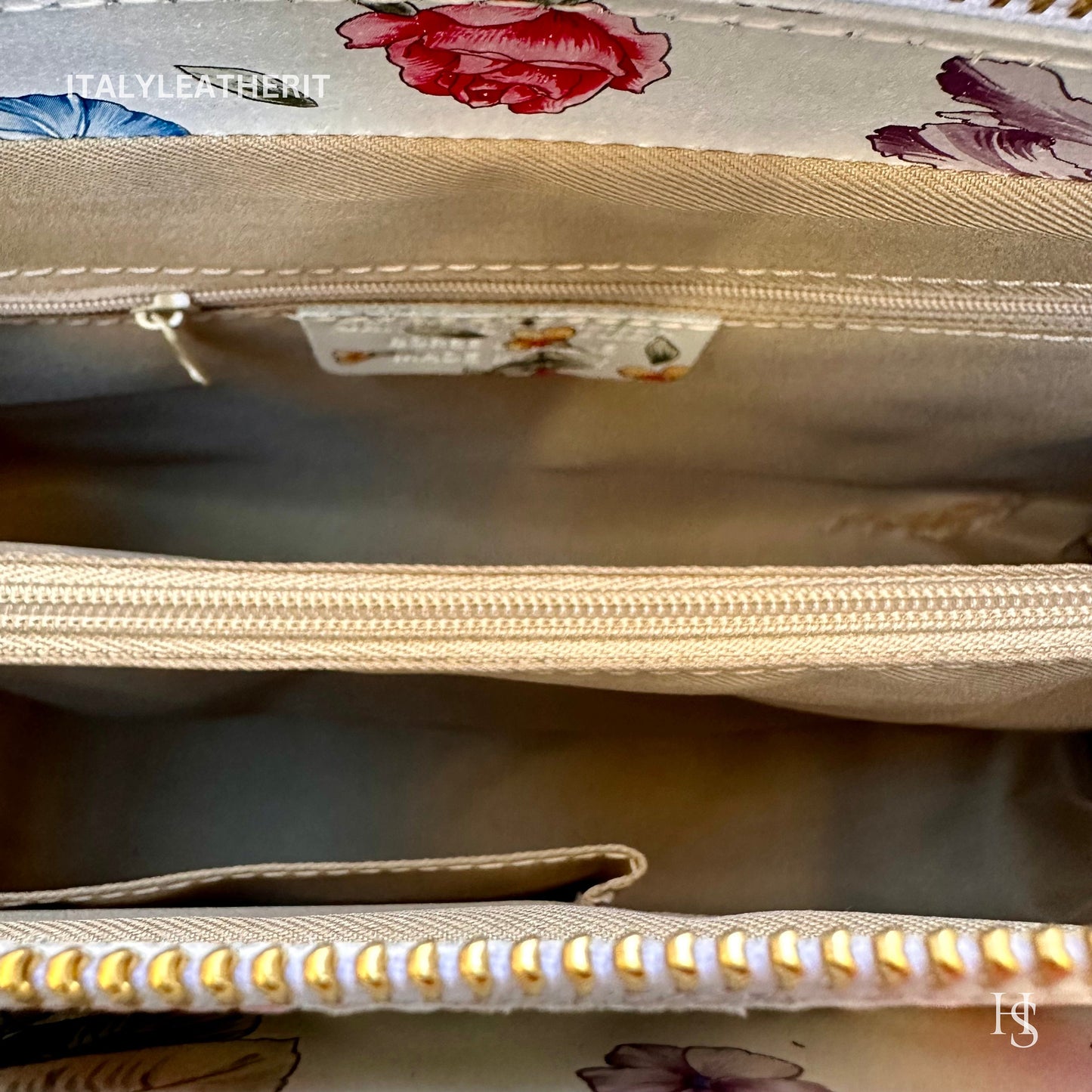 Italian Handmade Leather Bags For Woman l l Elegant Leather Tote From Florence || Made in Italy , Flower Purse