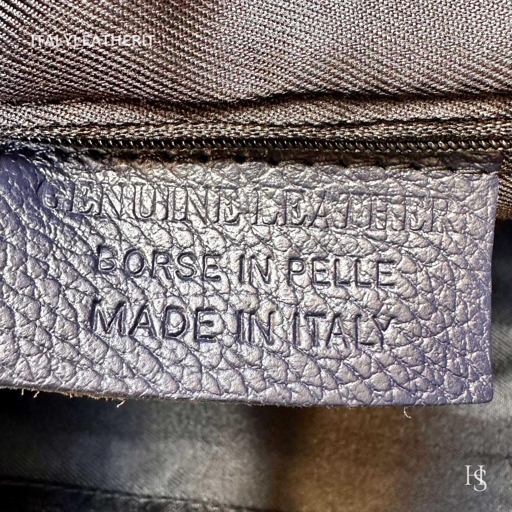 Italian Handmade Leather Bags For Women | Elegant Luxury Handbag From Florence, Navy Blue Purse
