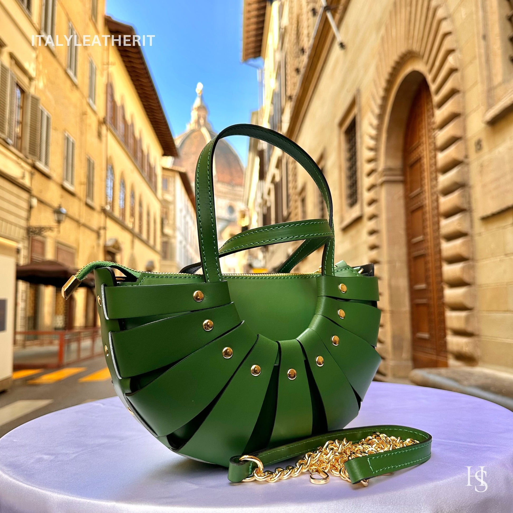 Italian Handmade Leather Bags For Women l Elegant Leather Tote From Florence, perfect gift for birthday