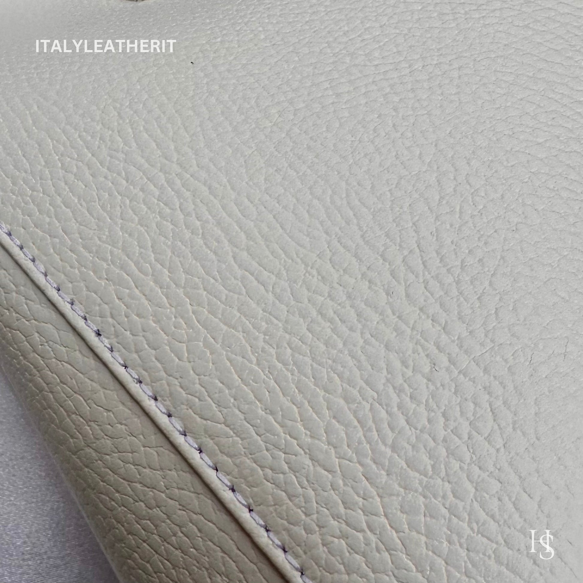 Italian Handmade Leather Bags For Women l Elegant Leather Tote From Florence, white bag, Lock bag