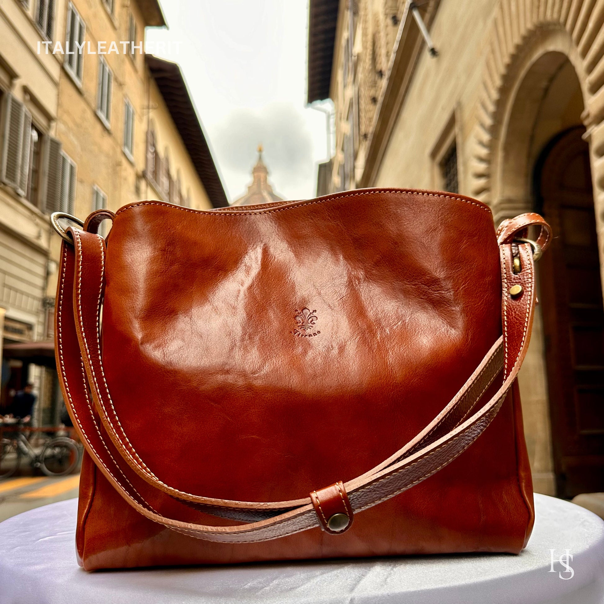 Italian Handmade Leather Bags For Women l l Elegant Leather Tote From Florence, Made In Italy, Leather purse