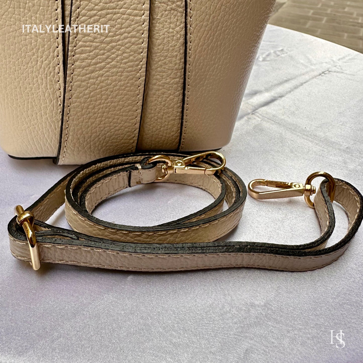 Italian Handmade Leather Bags For Women l l Elegant Leather Tote From Florence, Bucket bag, luxury tote