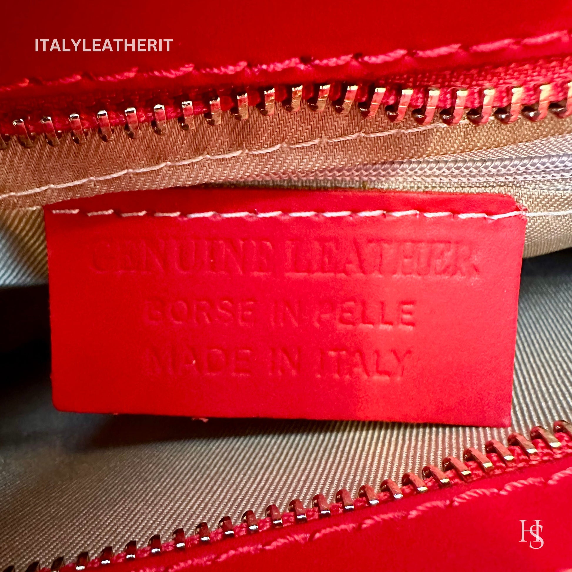 Italian Handmade Leather Bags For Women | Elegant Red Leather Tote From Florence, Red Crossbody Bag