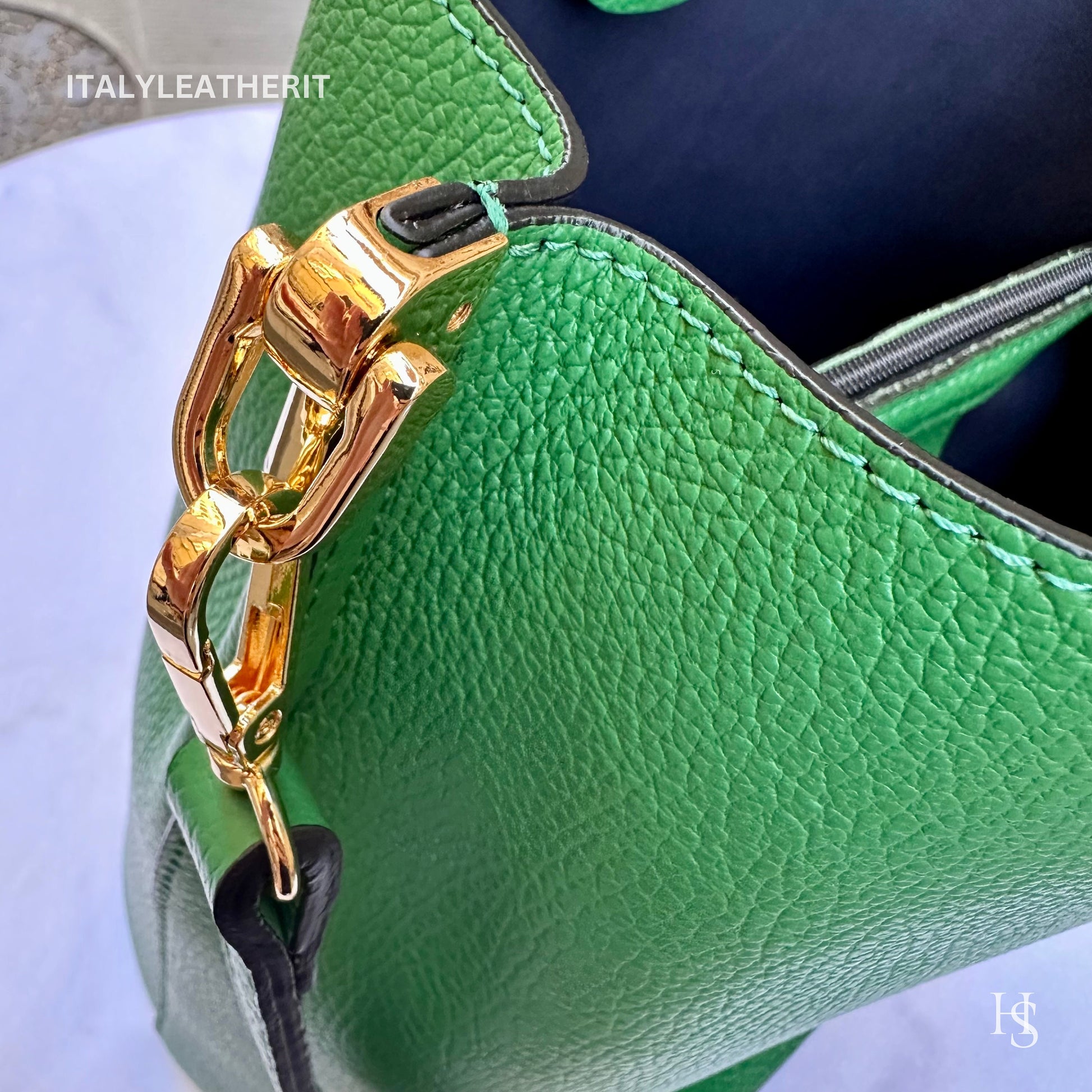 Italian Handmade Leather Bags For Woman l l Elegant Leather Tote From Florence || Made in Italy, Bucket bag