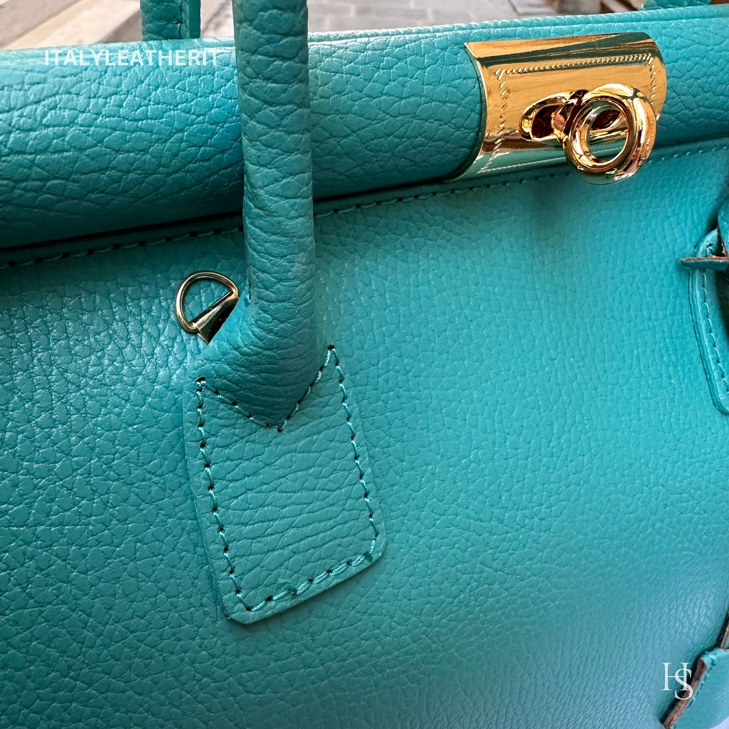 Italian Handmade Leather Bags For Women l Elegant Leather Tote From Florence, Lock bag, Tiffany bag