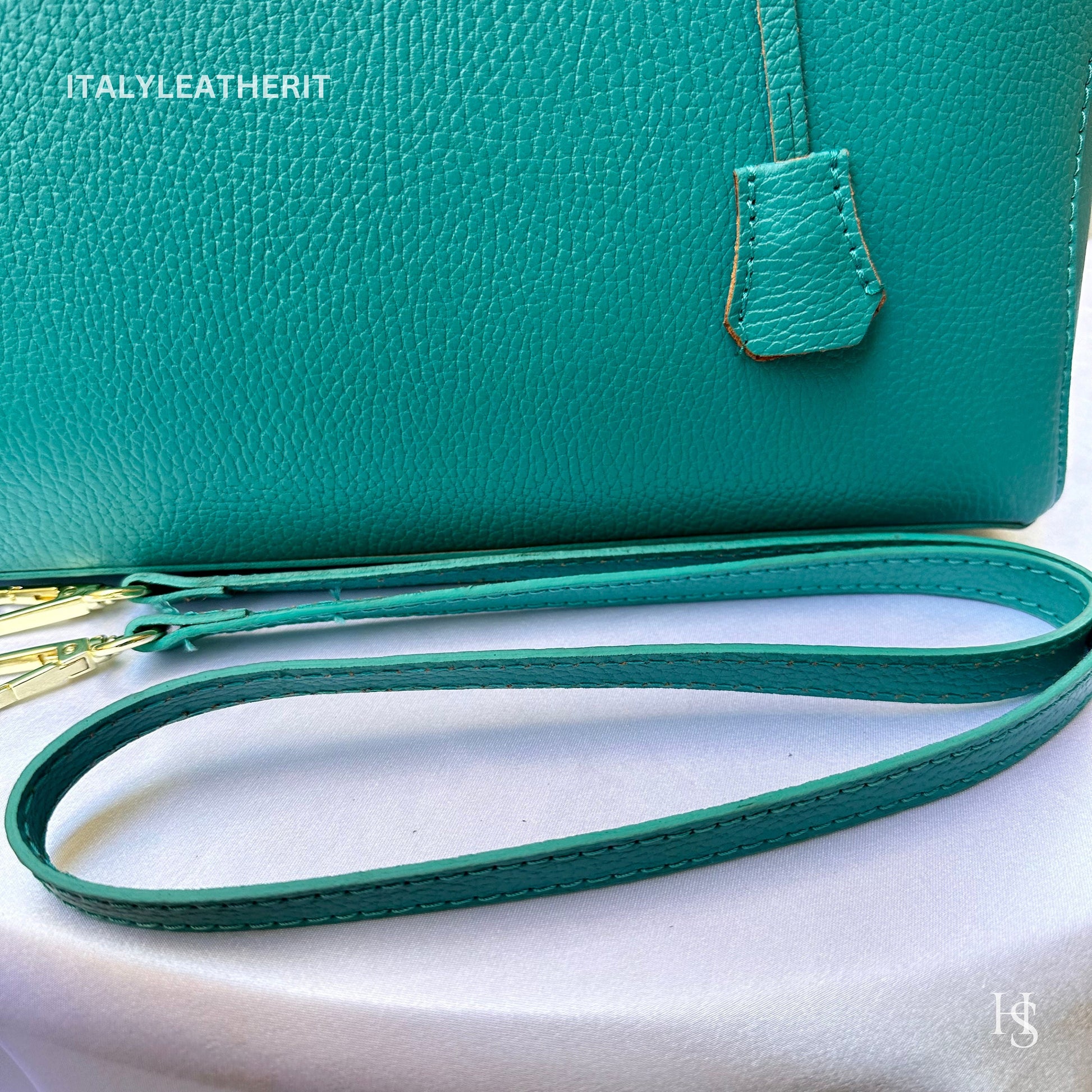 Italian Handmade Leather Bags For Women l Elegant Leather Tote From Florence, Lock bag, Tiffany bag