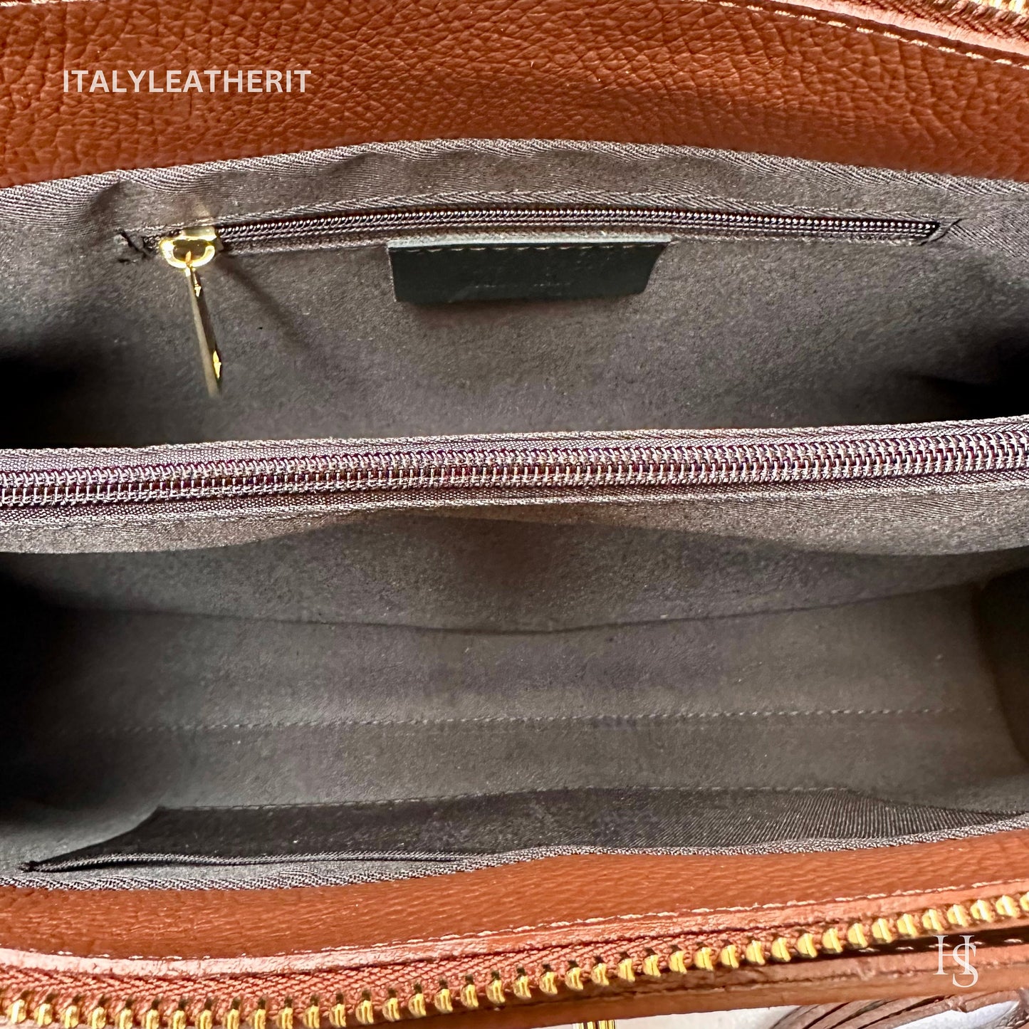 Italian Handmade Leather Bags for Women | Elegant Tote & Purse from Florence, made in Italy, Dark Brown Leather tote