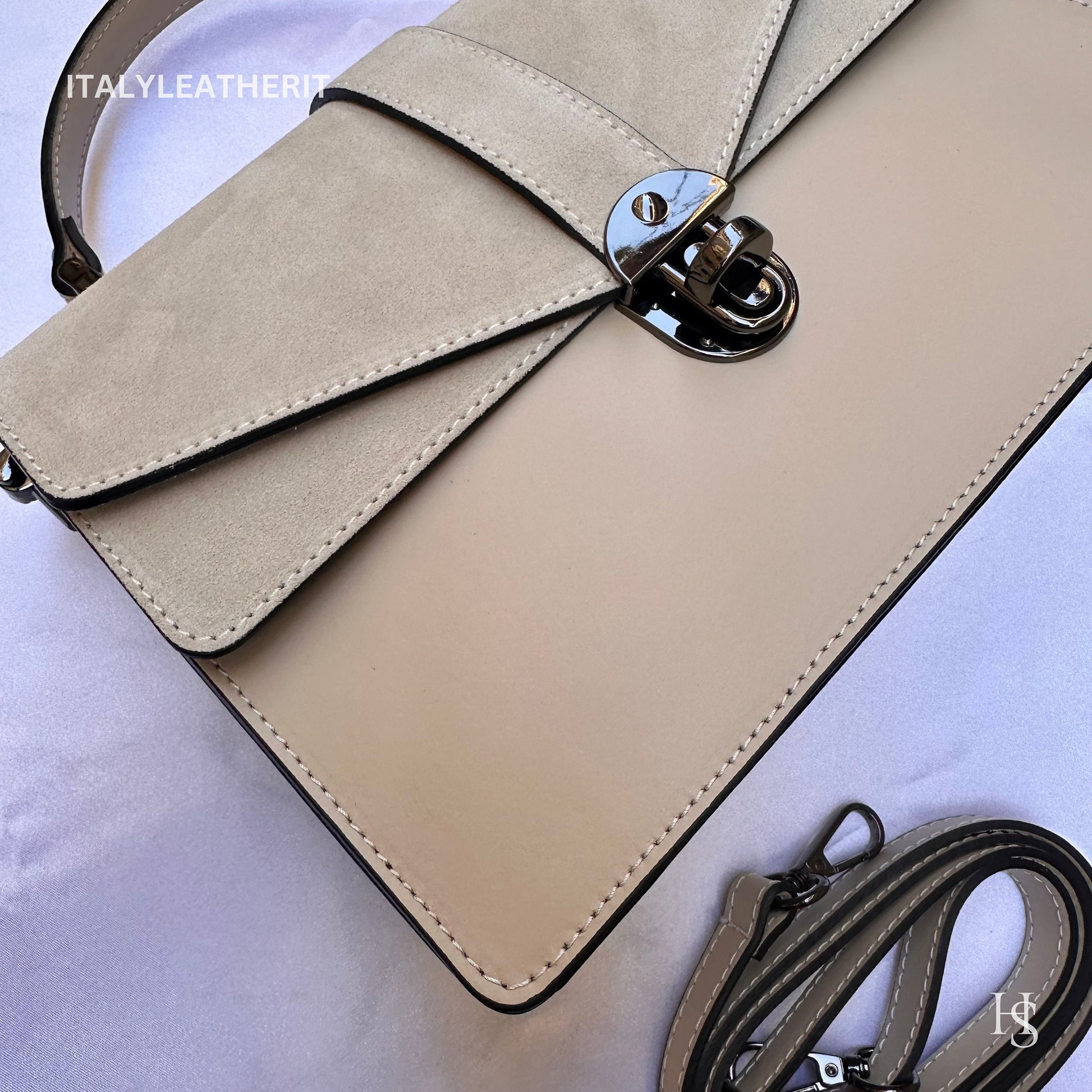 Italian Handmade Leather Bags For Women | Elegant Leather Tote From Florence | Made in Italy Tote Bag