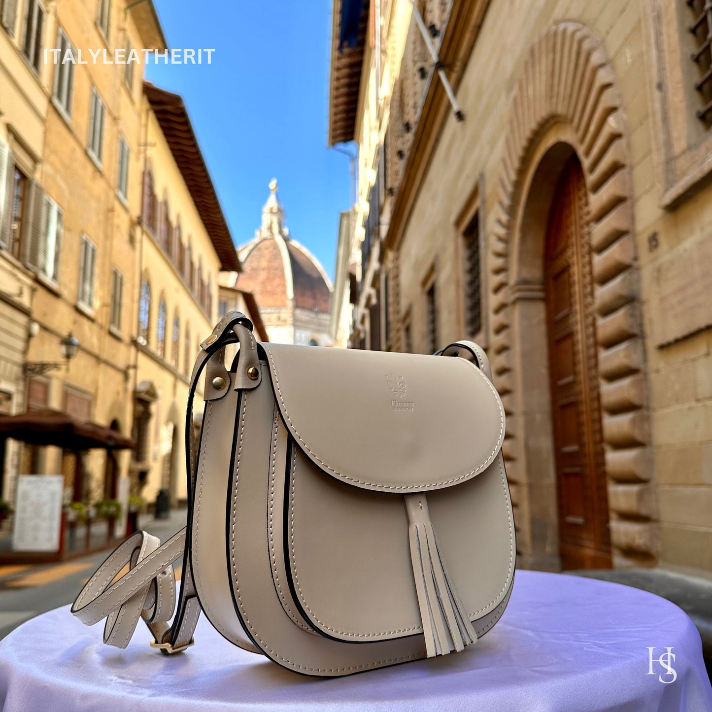 Italian Handmade Leather Bags For Women l l Elegant Leather Tote From Florence, Made in Italy, Crossbody bag