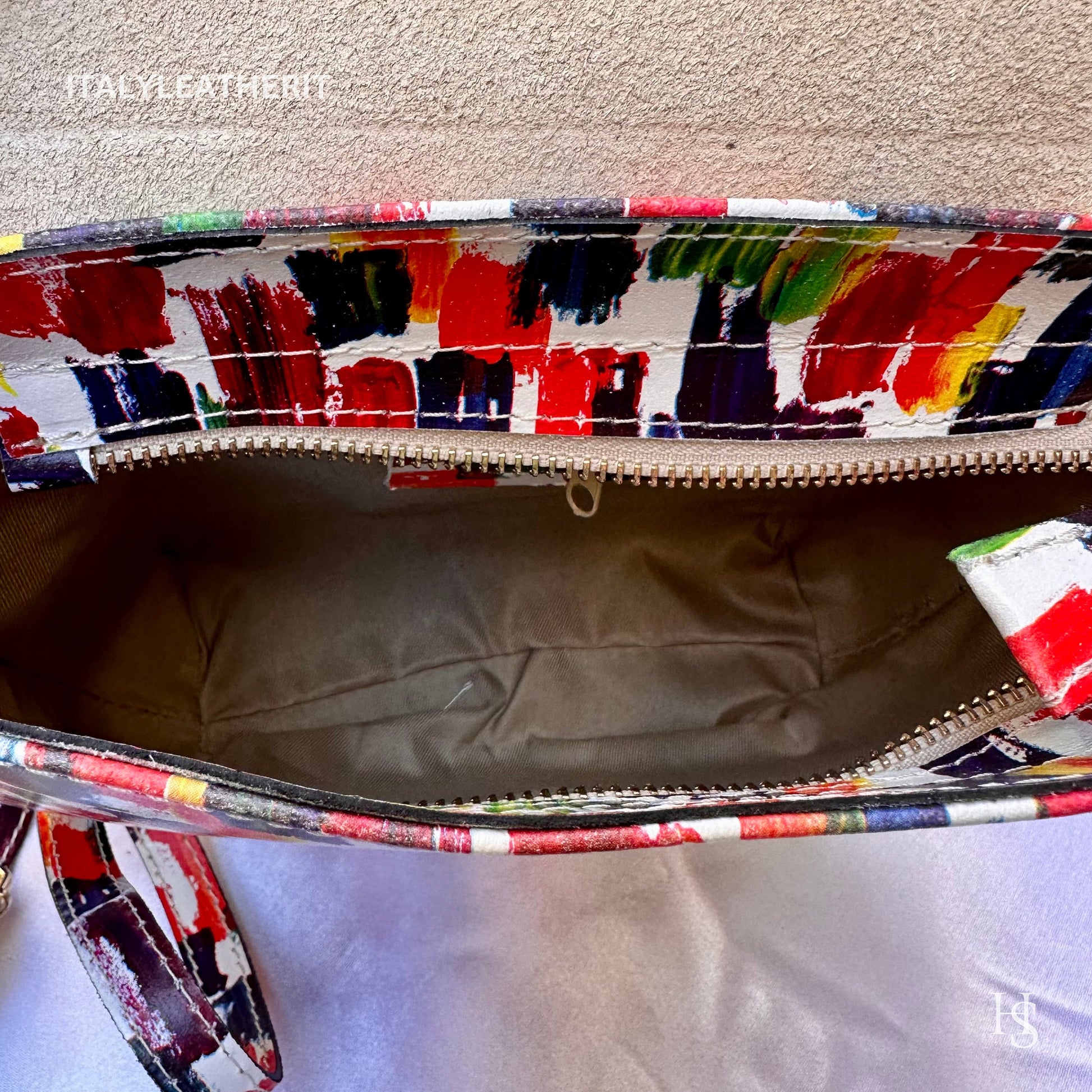 Italian Handmade Leather Bags For Women l l Elegant Leather Tote From Florence, multicolor crossbody bag