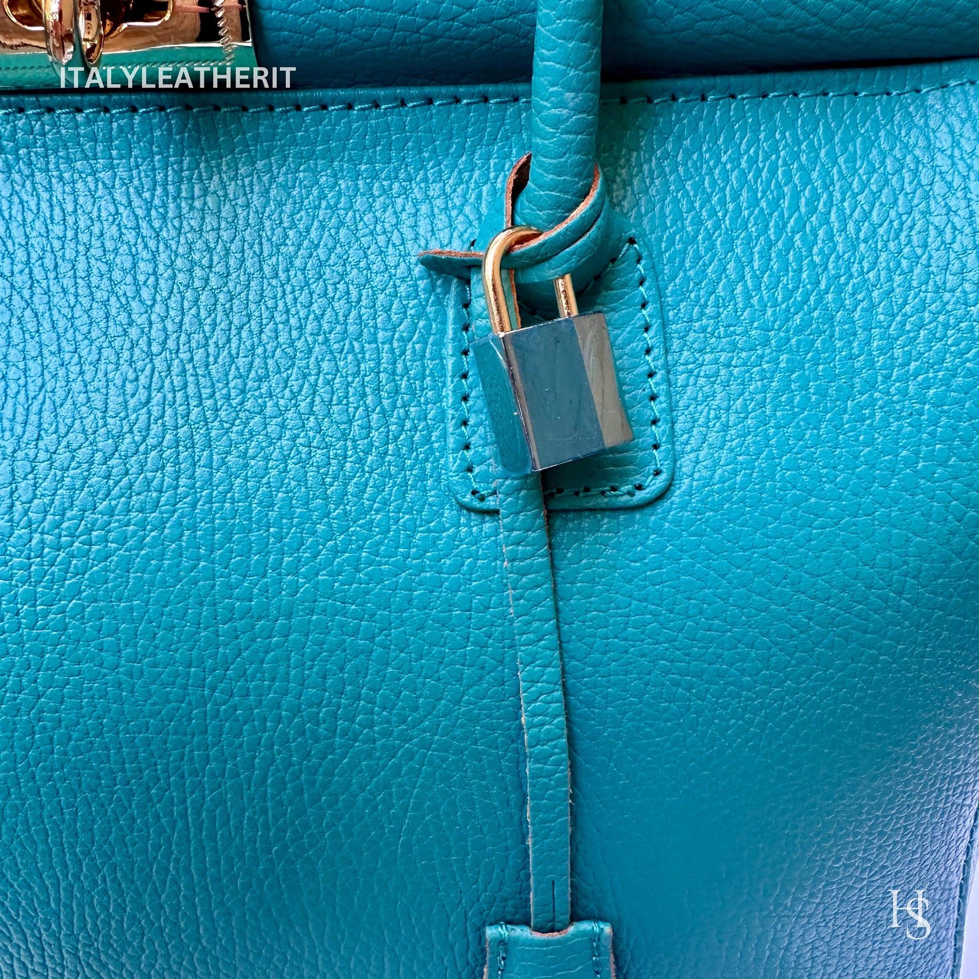 Italian Handmade Leather Bags For Women l Elegant Leather Tote From Florence, Lock bag, Tiffany bag