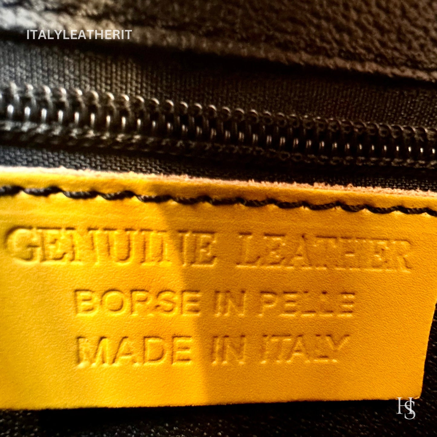 Italian Handmade Leather Bags For Women | Elegant Leather Tote From Florence | Made in Italy Yellow Tote Bag
