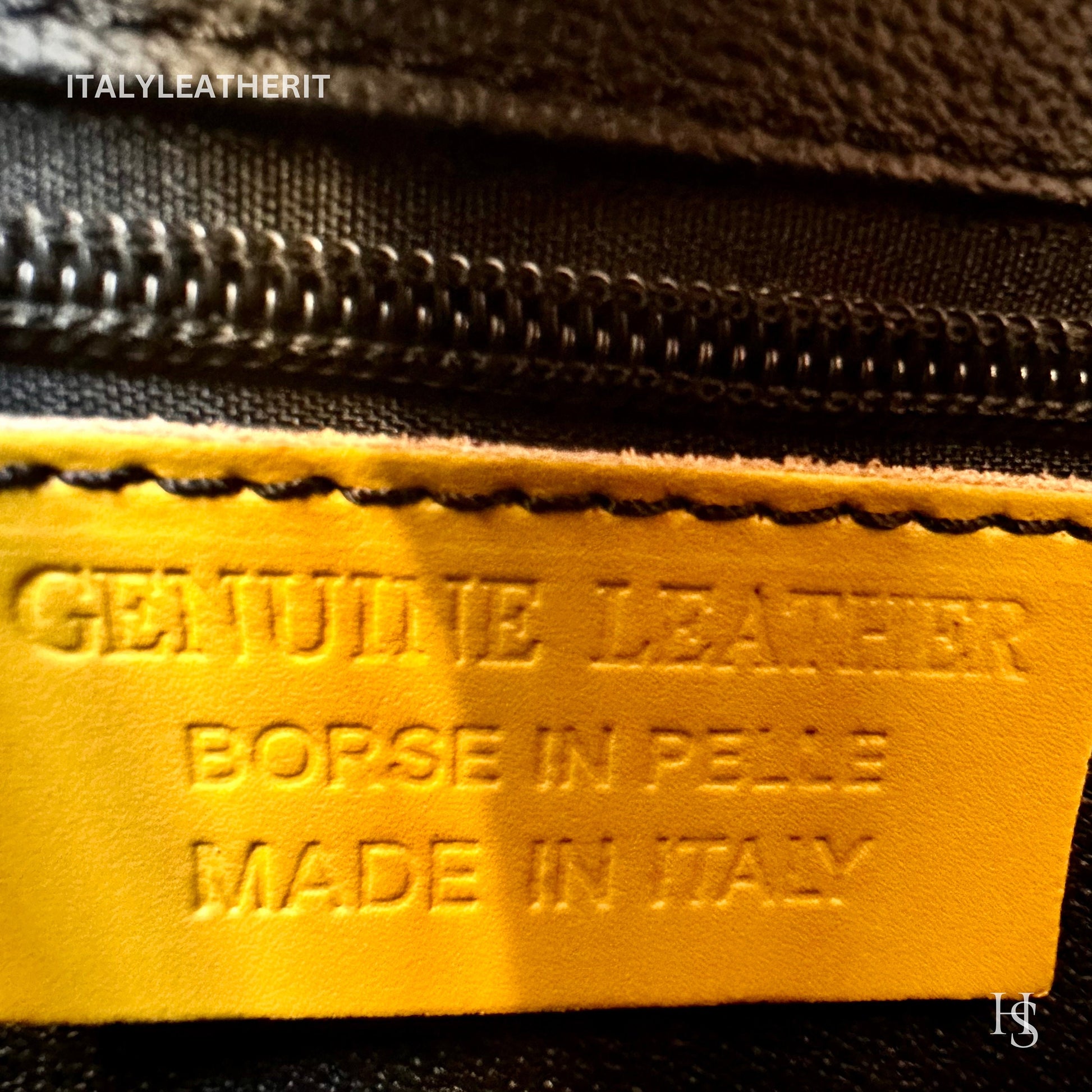 Italian Handmade Leather Bags For Women | Elegant Leather Tote From Florence | Made in Italy Yellow Tote Bag