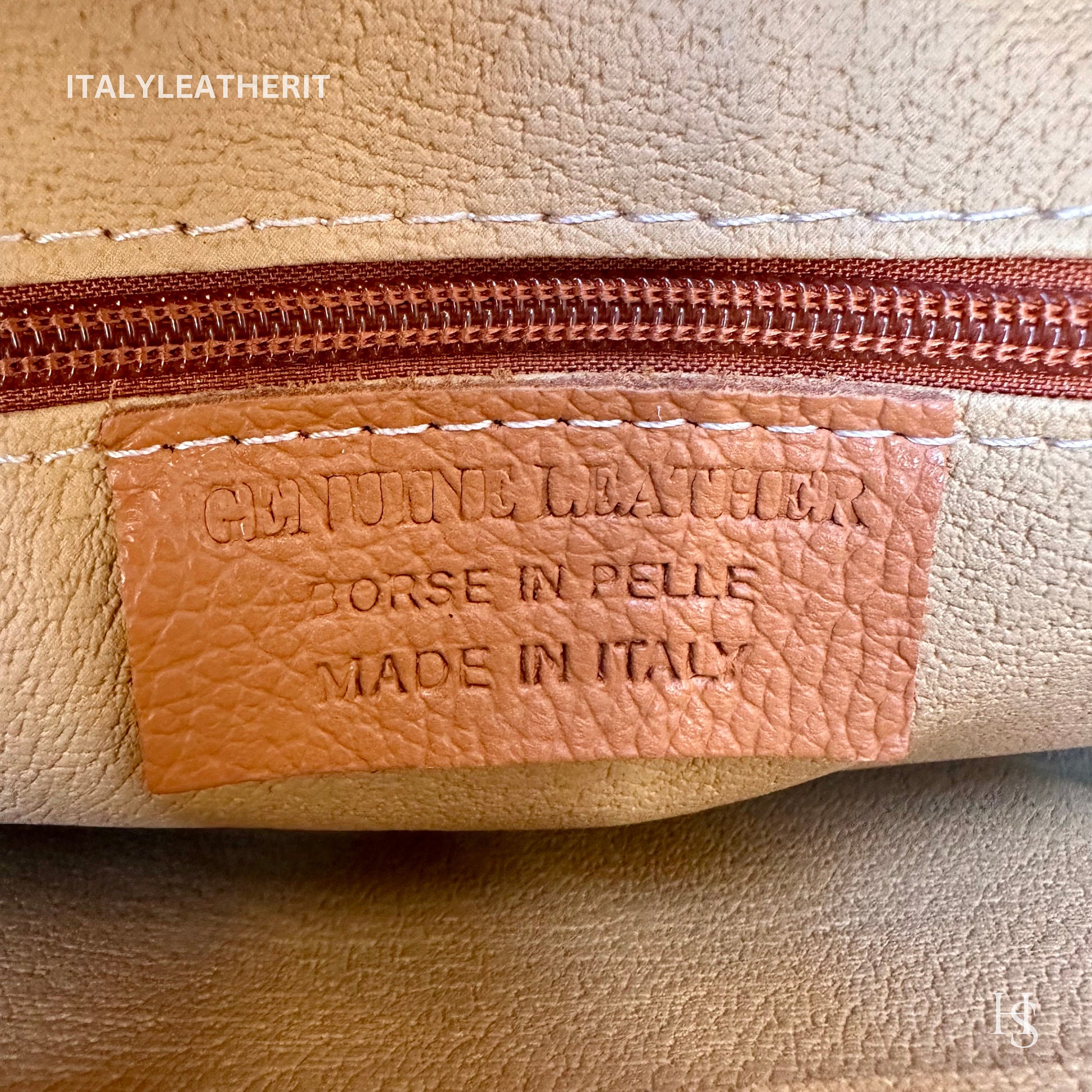 Italian Handmade Leather Bags For Women | Elegant Brown Leather Tote From Florence, Italy | Premium Craftsmanship