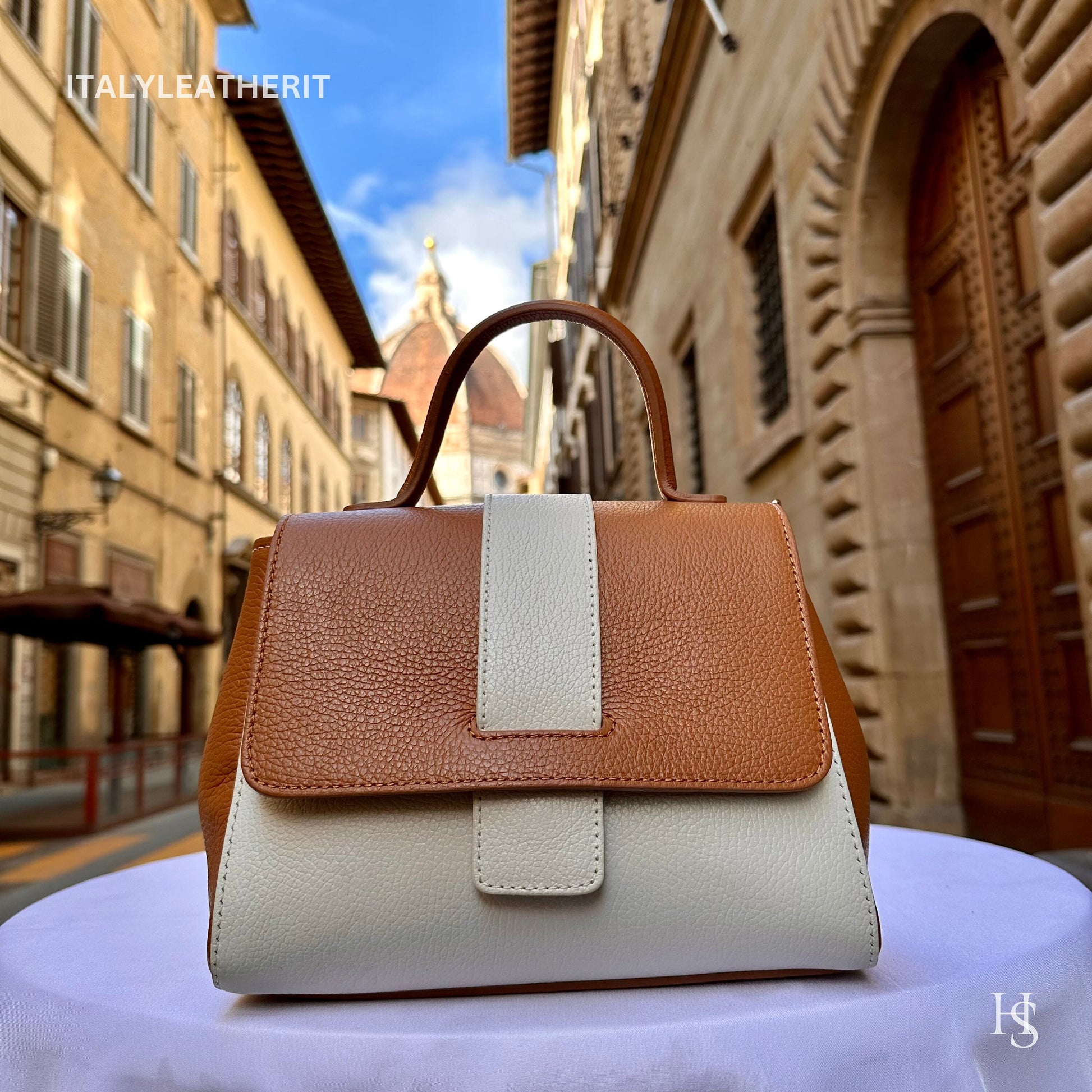 Italian Handmade Leather Bags For Women l l Elegant Leather Tote From Florence, handbag, crossbody bag