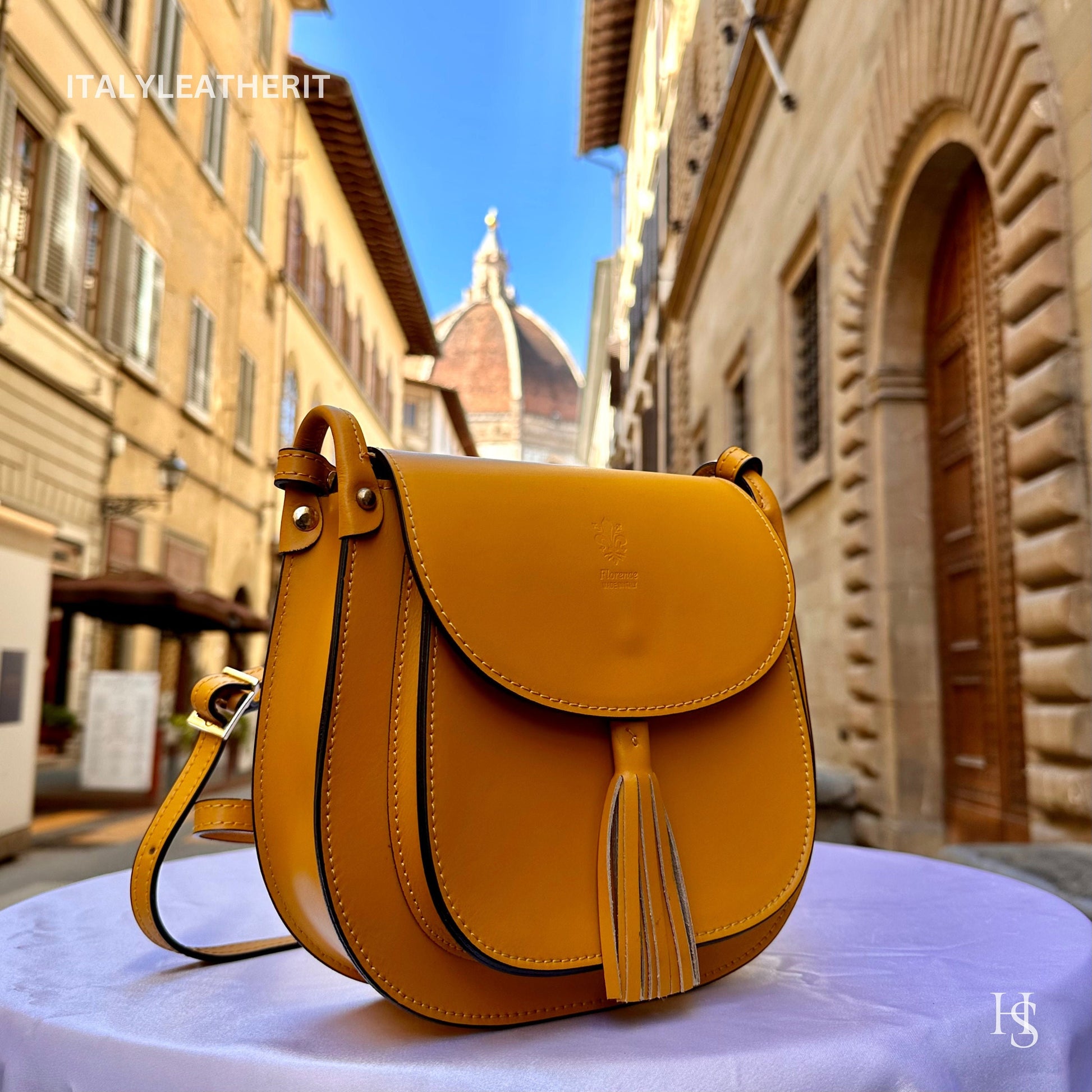 Italian Handmade Leather Bags For Women l l Elegant Leather Tote From Florence, Made in Italy, Crossbody bag