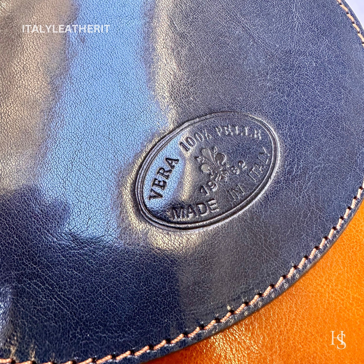 Italian Unisex Handmade Tuscan Leather Backpack From Florence, Made In Italy, Computer bag, multicolor backpack