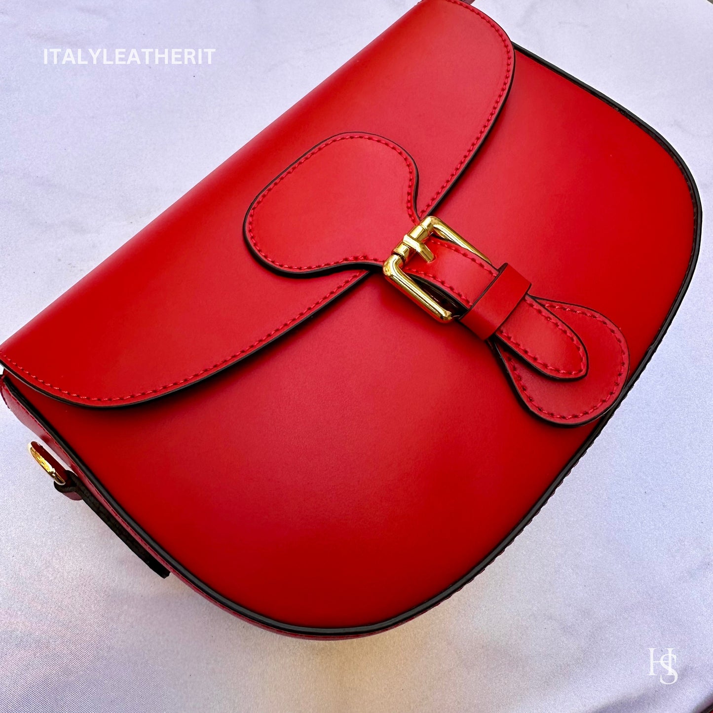 Italian Handmade Leather Bags for Women | Elegant Leather Tote & Red Crossbody Bag from Florence, Made in Italy