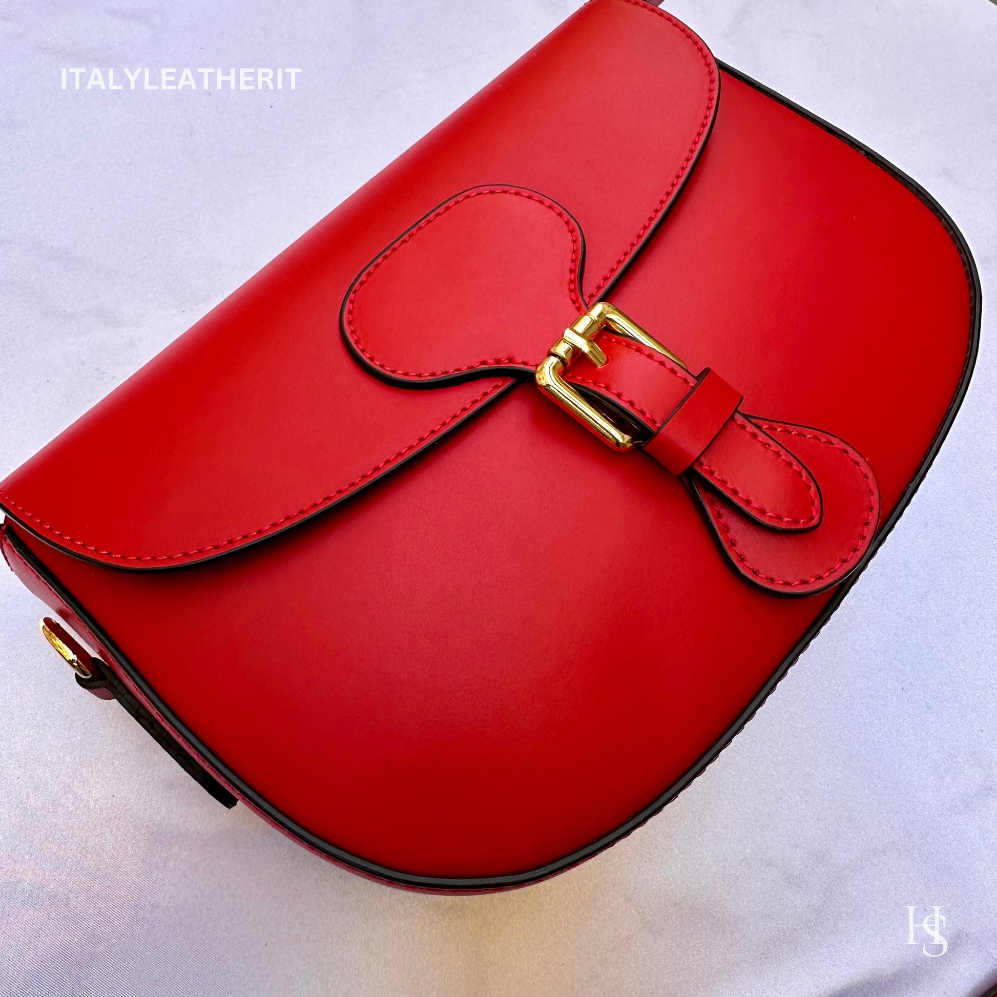 Italian Handmade Leather Bags for Women | Elegant Leather Tote & Red Crossbody Bag from Florence, Made in Italy