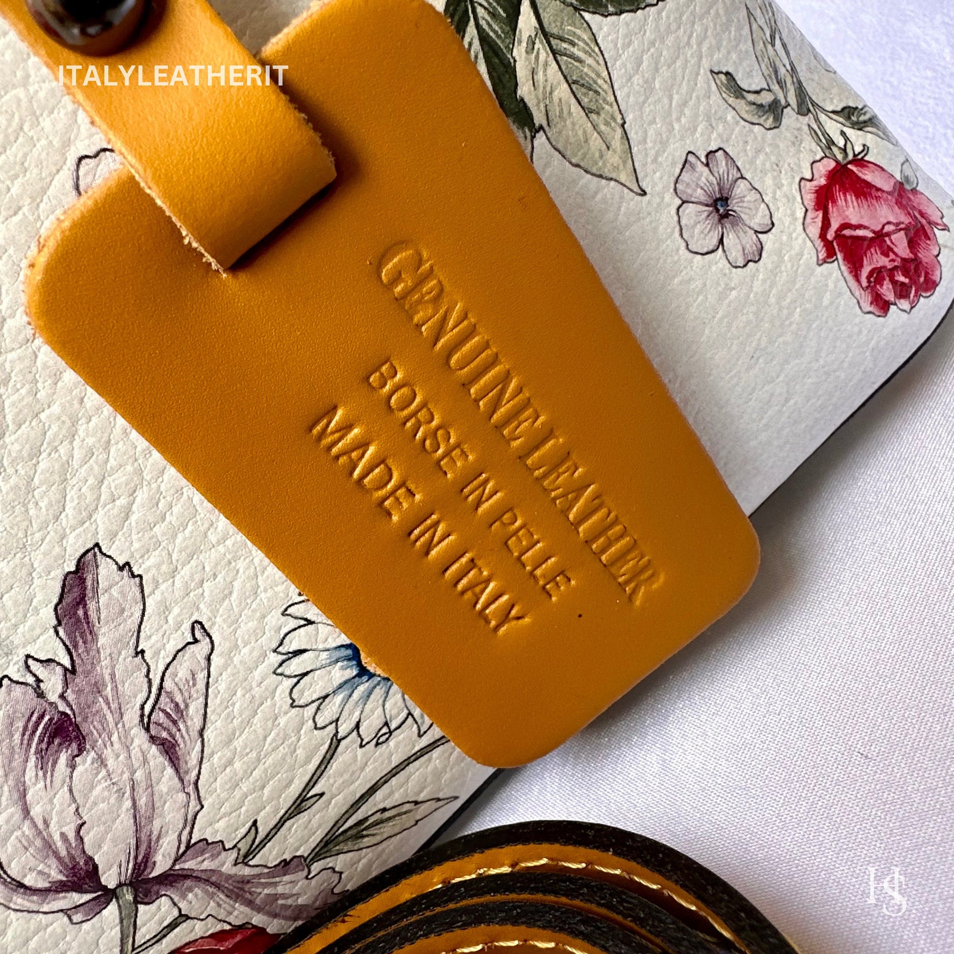 Italian Handmade Leather Bags For Woman l l Elegant Leather Tote From Florence || Made in Italy , Flower Purse